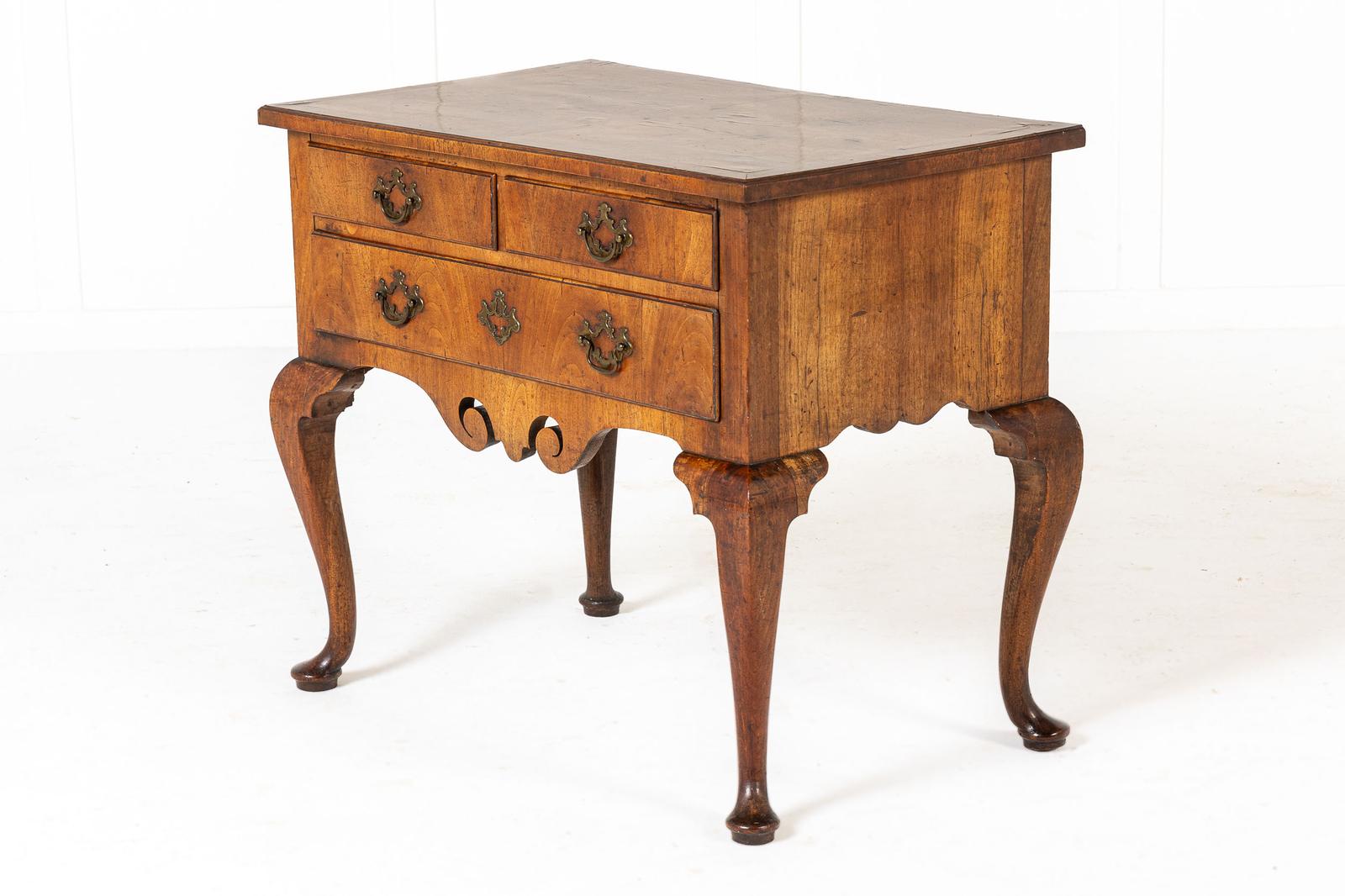 Early 18th Century George I English Walnut Lowboy (1 of 7)