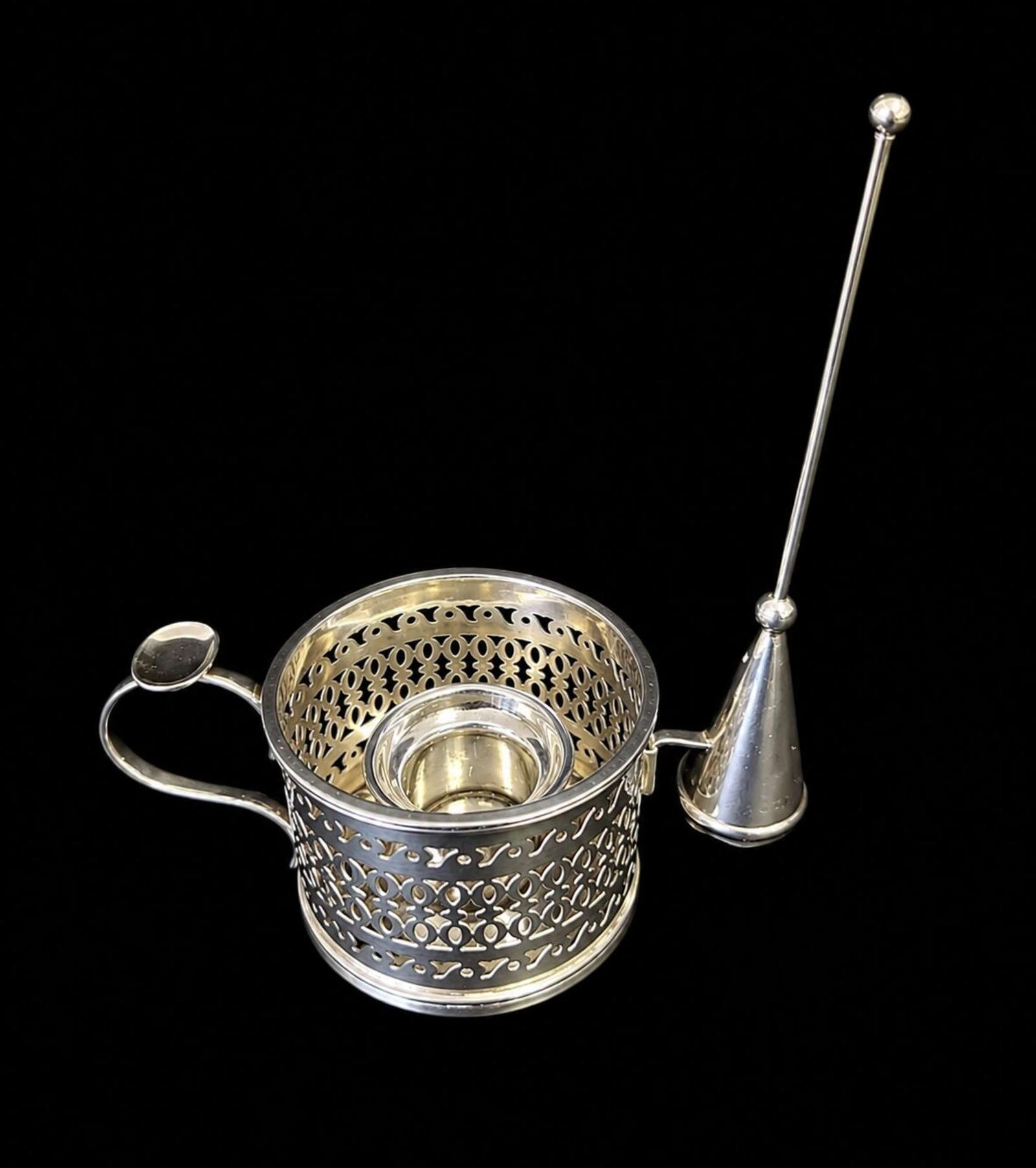 1897 Antique Solid Sterling Silver Go To Bed Candlestick Chamber Stick (1 of 4) 1897 Antique Solid Sterling Silver Go To Bed Candlestick Chamber Stick (1 of 4)