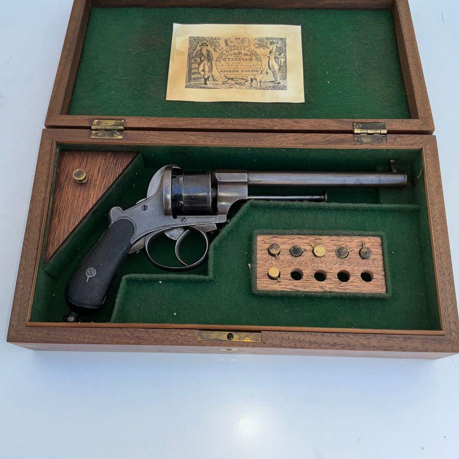 Boxed Revolver Pin Fire English (1 of 14)