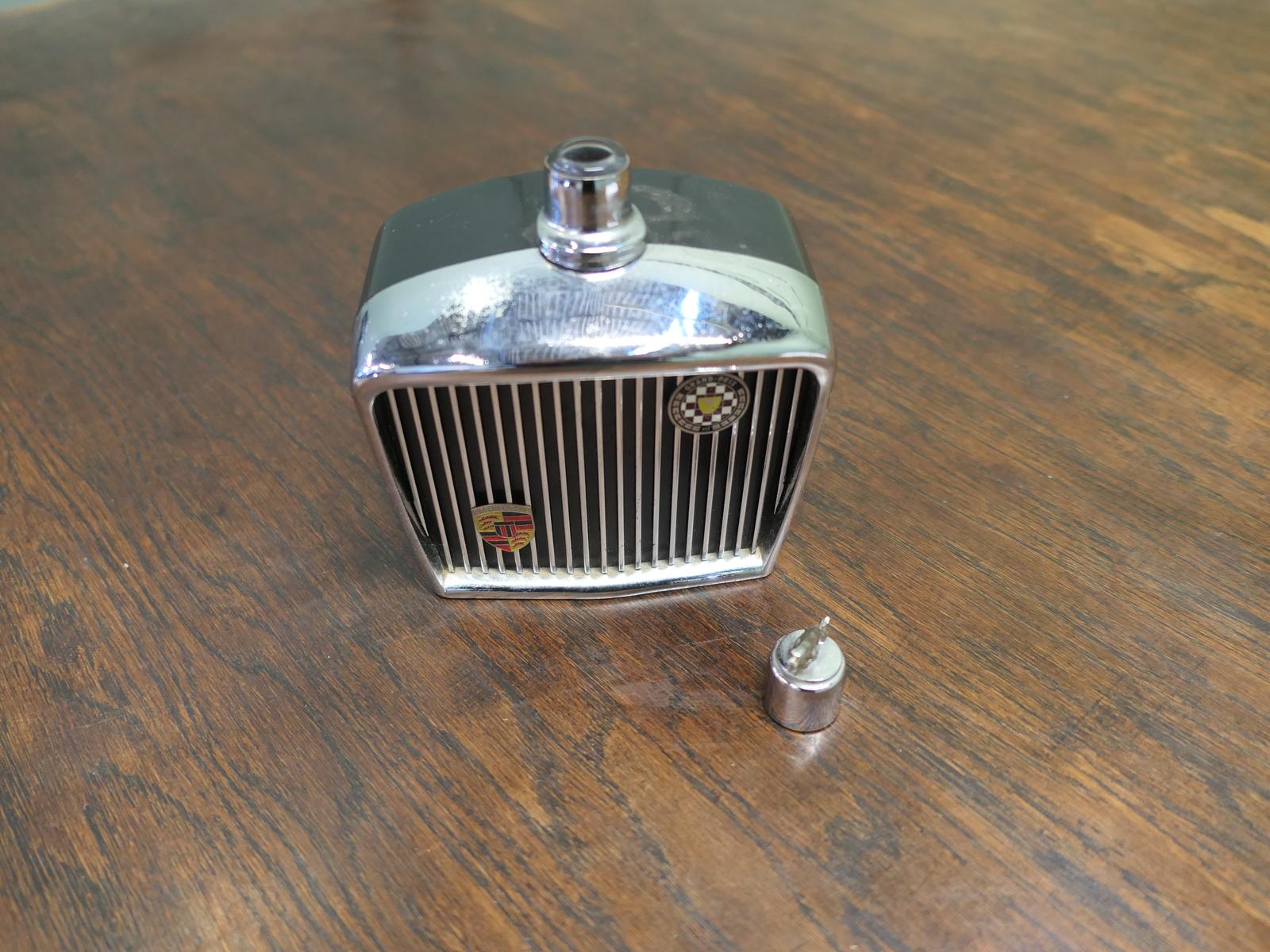 Jaguar Radiator Decanter from the Mid 20th Century (1 of 4) Jaguar Radiator Decanter from the Mid 20th Century (1 of 4)