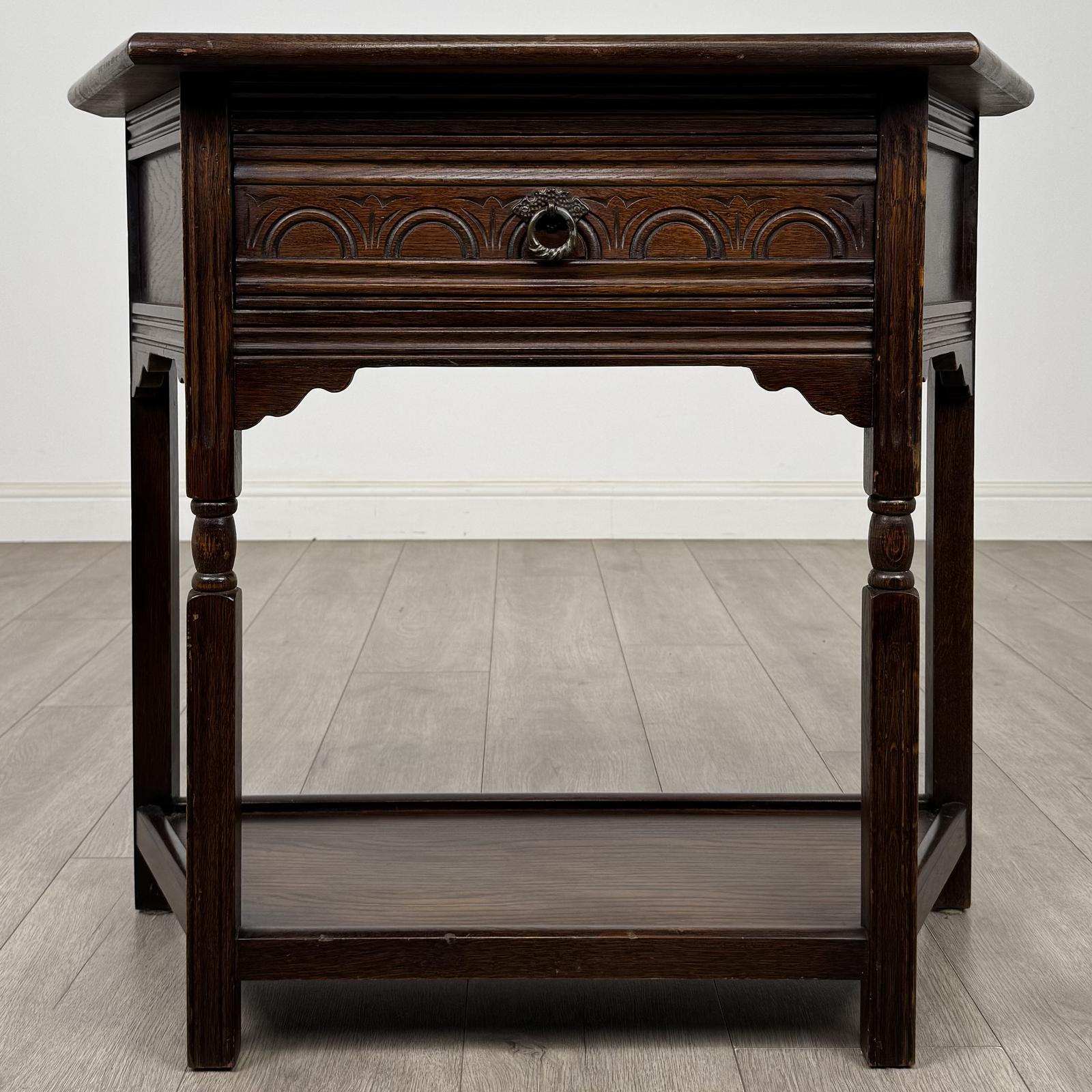 Antique 20th Century Side Table in Oak (1 of 11) Antique 20th Century Side Table in Oak (1 of 11)
