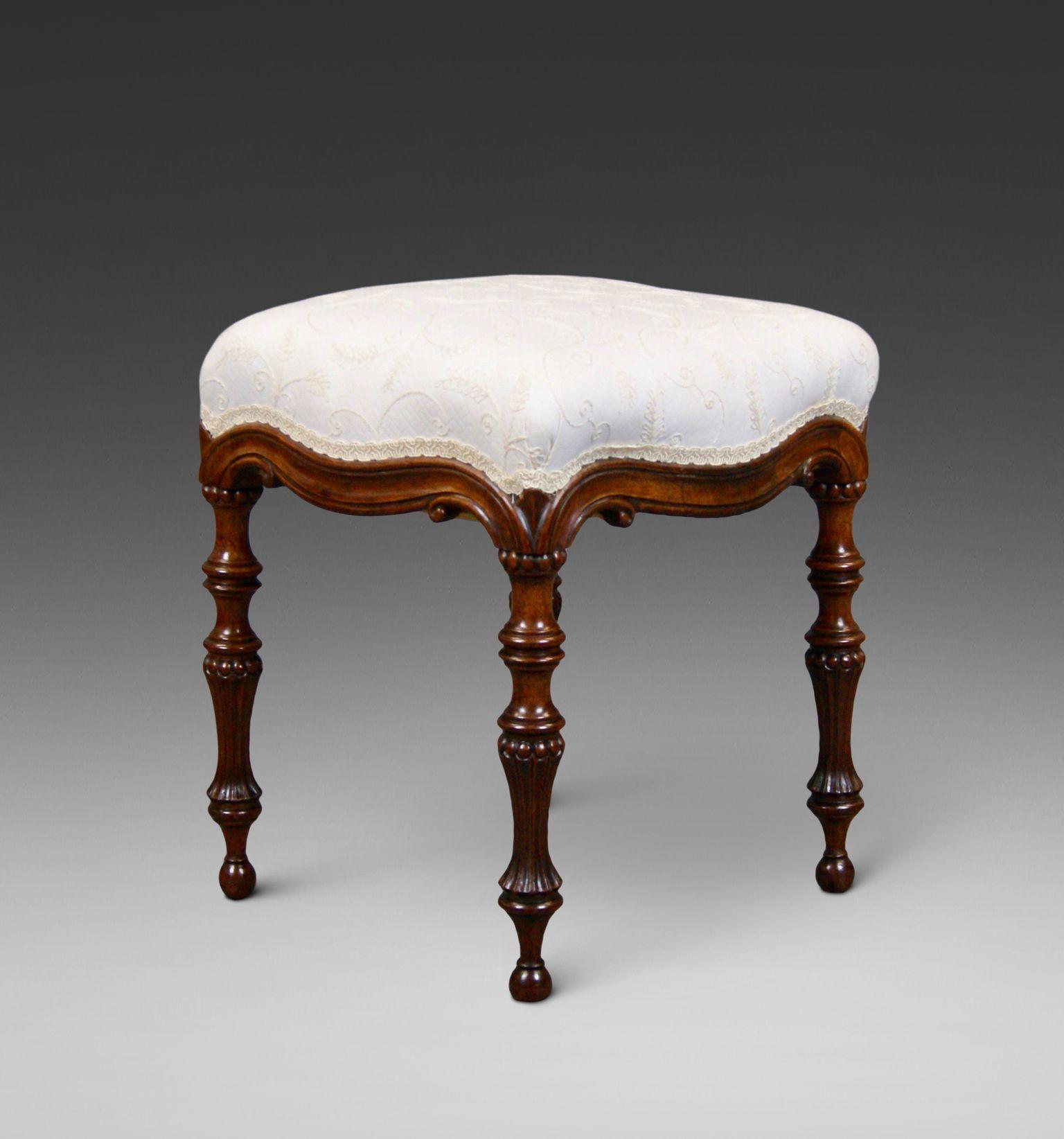 Unusual 19th Century Rosewood Stool (1 of 4) Unusual 19th Century Rosewood Stool (1 of 4)