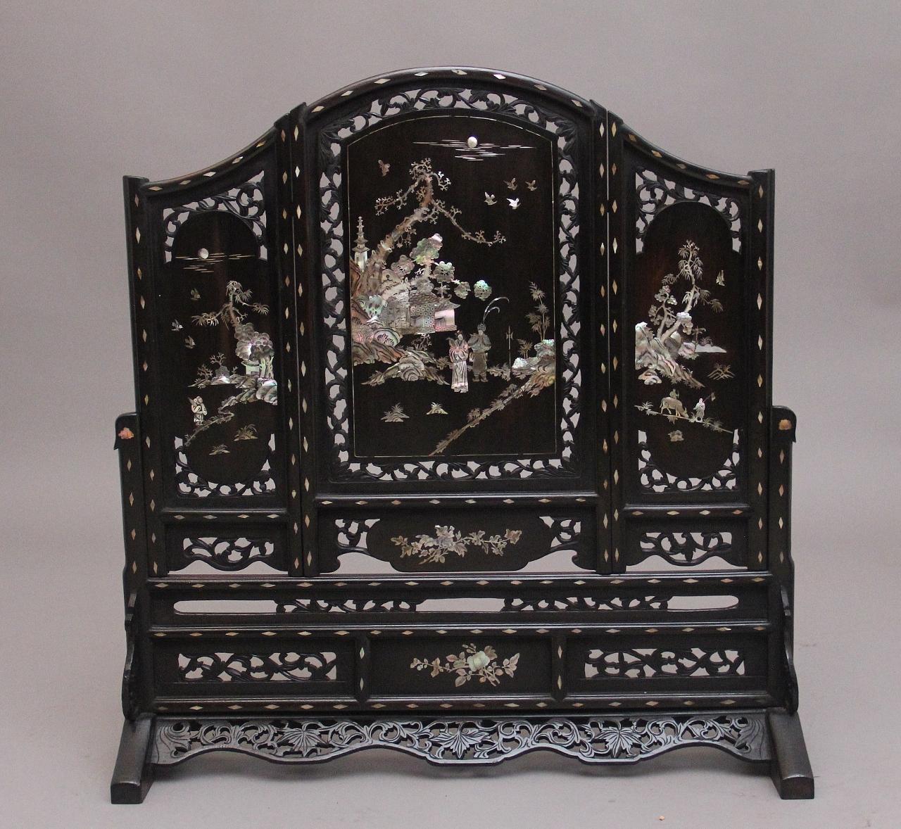 19th Century Chinese Table Screen (1 of 10)