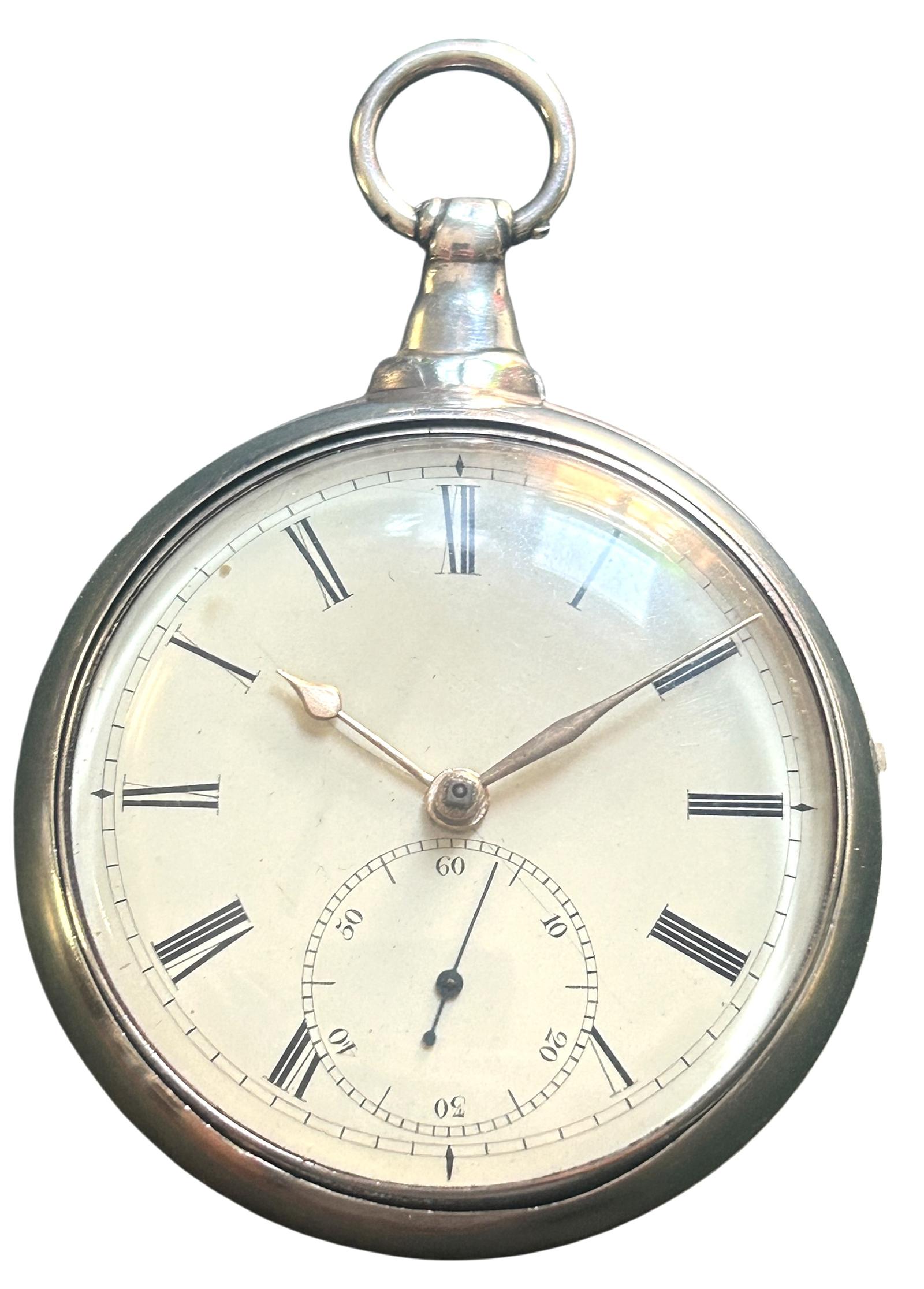 Antique British Silver Fusee Verge Pocket Watch (1 of 12) Antique British Silver Fusee Verge Pocket Watch (1 of 12)