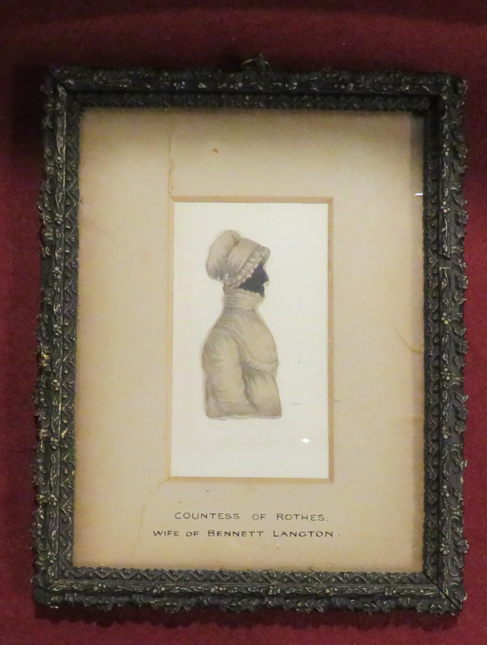 HAND PAINTED IMAGE OF THE COUNTESS OF ROTHS (1 of 2)