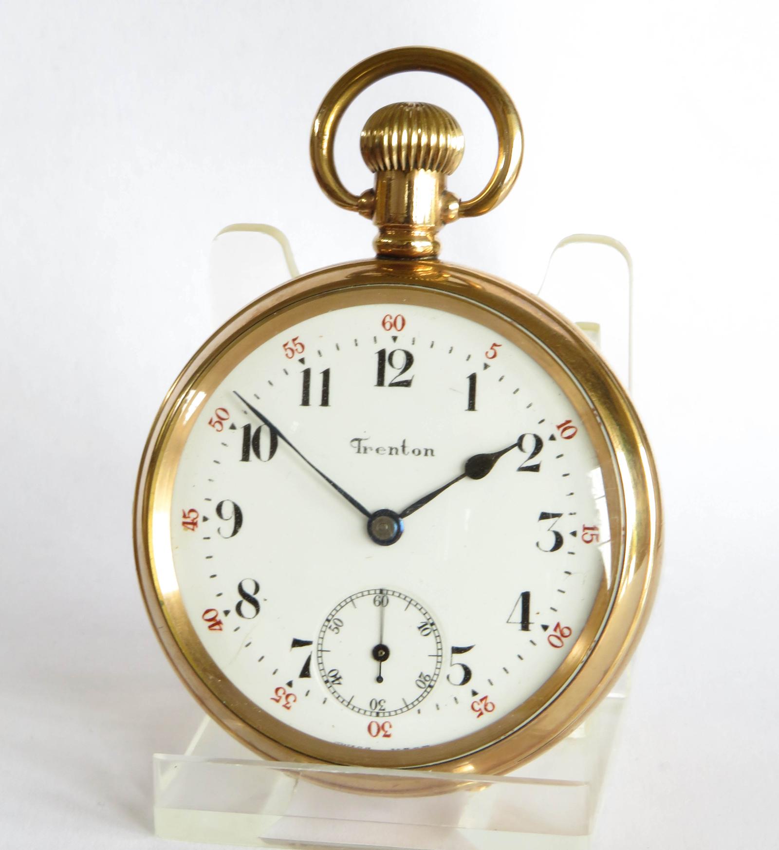 Pocket Watch : Record Dreadnought ‘trenton’ Pocket Watch (1 of 5)