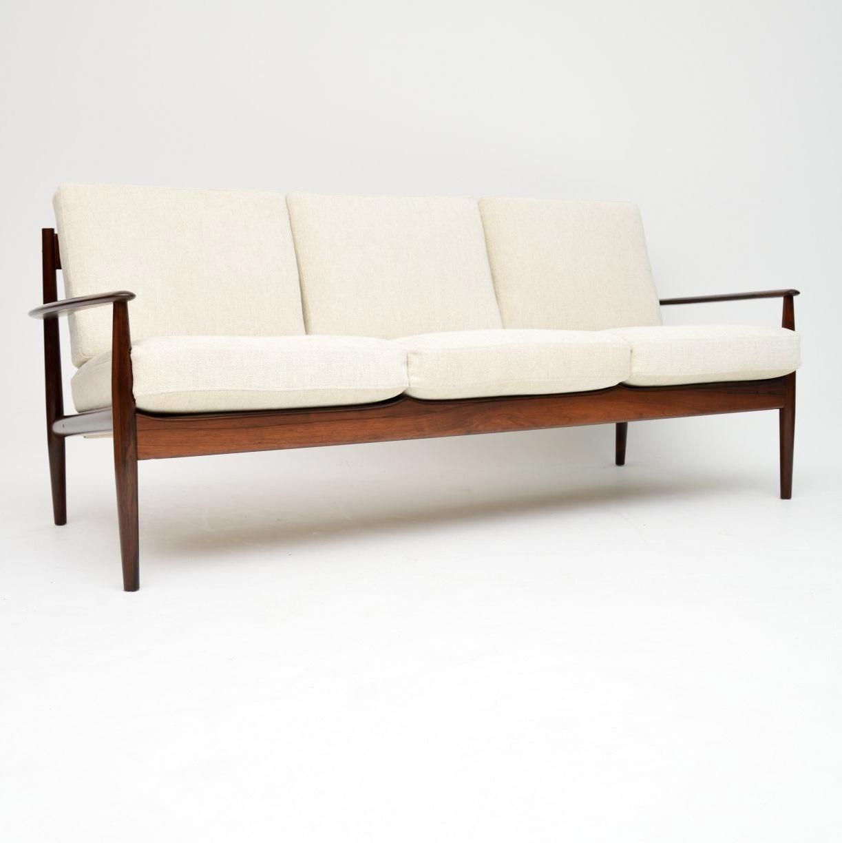 Danish Vintage Rosewood Sofa by Grete Jalk for France & Son (1 of 17)
