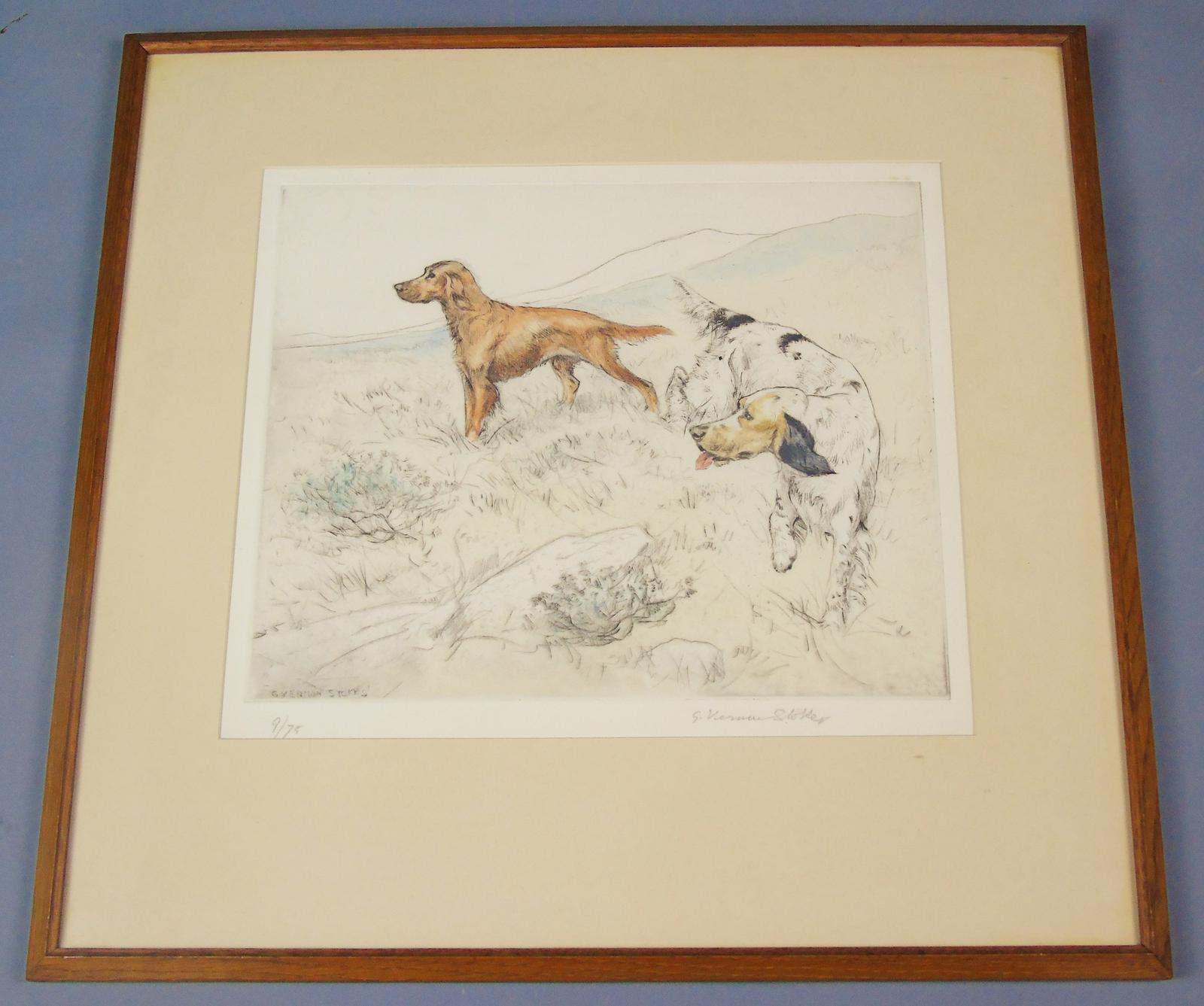 Gun Dogs Hunting G Vernon Stokes Signed Limited Edition Spaniel (1 of 7) Gun Dogs Hunting G Vernon Stokes Signed Limited Edition Spaniel (1 of 7)