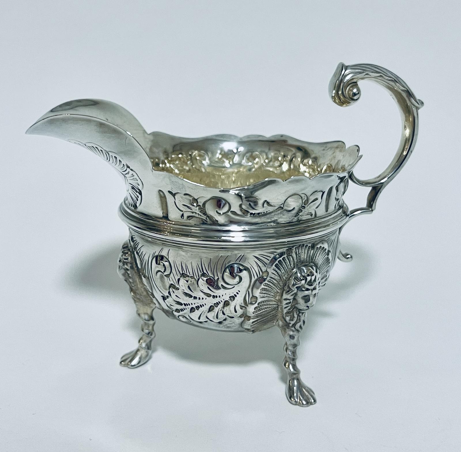 Antique Silver Cream Jug (1 of 13) Antique Silver Cream Jug (1 of 13)