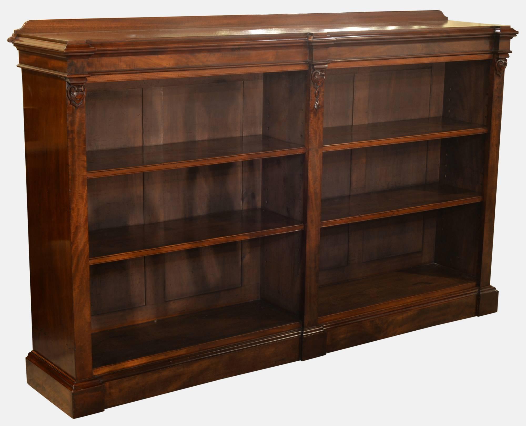 Victorian Mahogany Open Bookcase c.1850 (1 of 1) Victorian Mahogany Open Bookcase c.1850 (1 of 1)