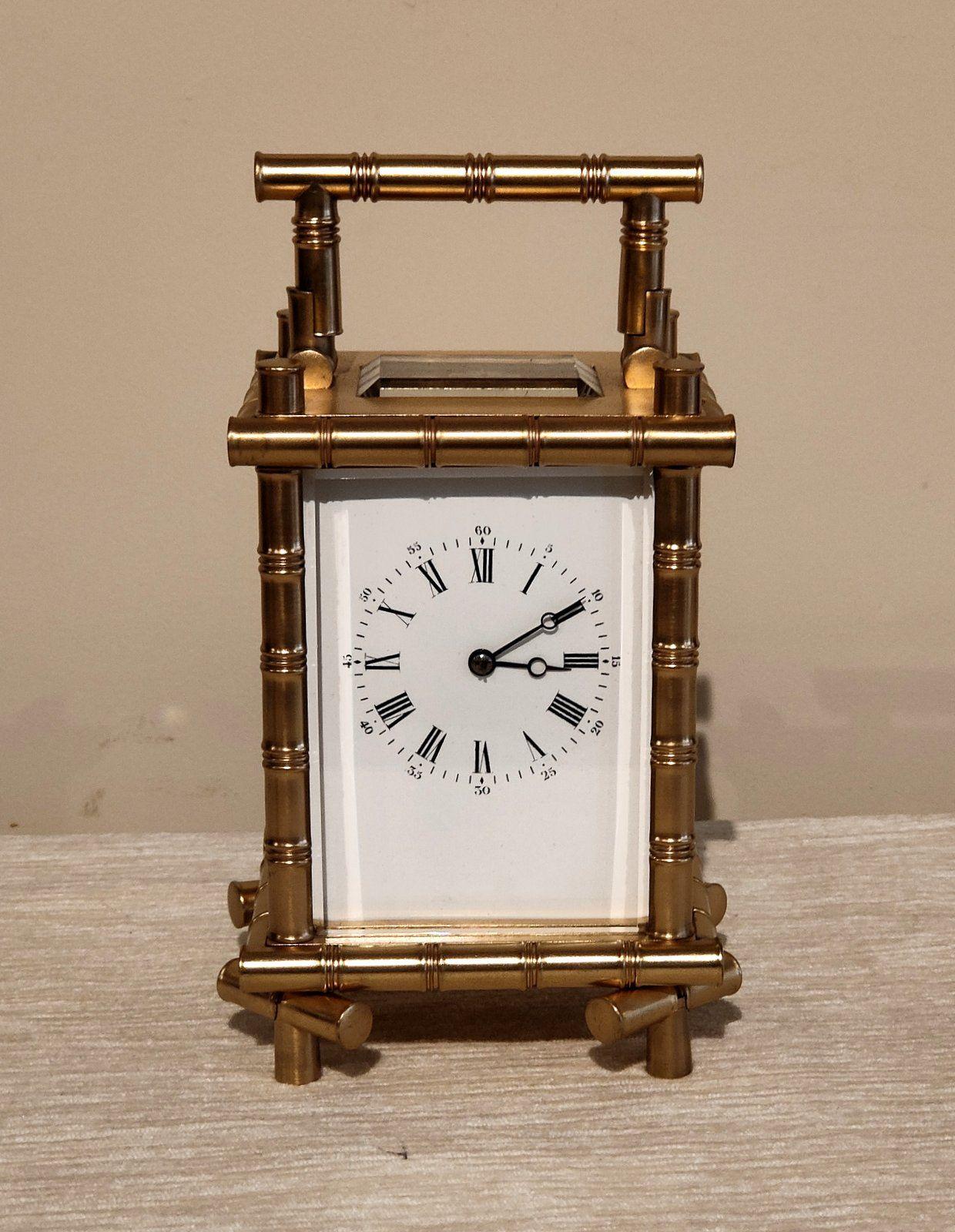 Carriage Clock in Bamboo Case (1 of 5) Carriage Clock in Bamboo Case (1 of 5)