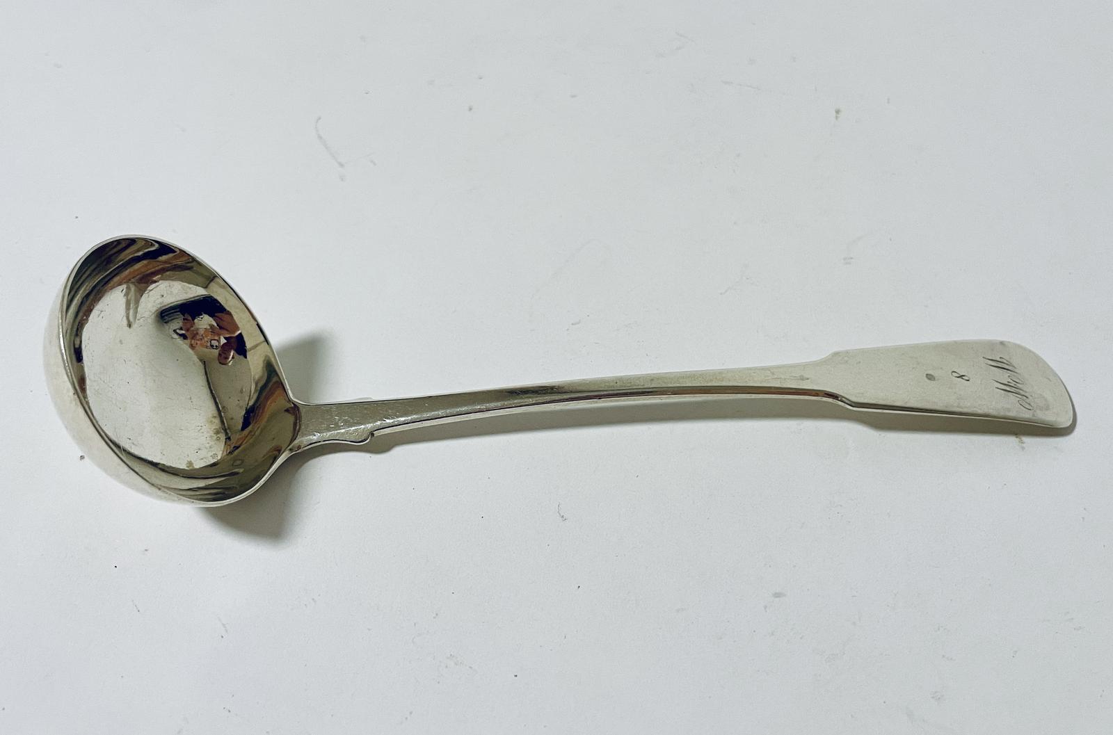 Georgian Scottish Silver Ladle (1 of 7)