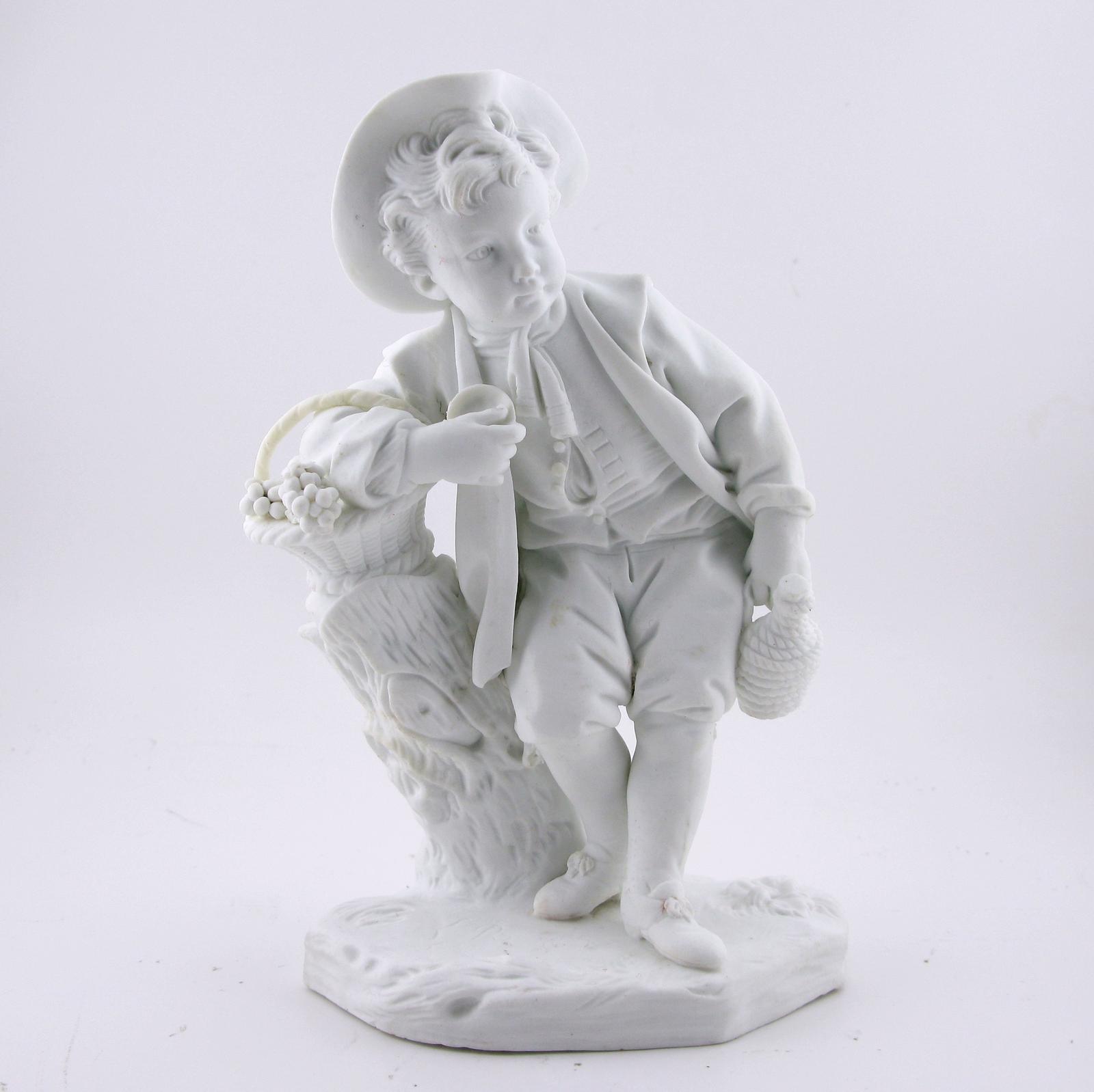 Sevres Porcelain Le Petit Vendangeur Biscuit Figure, Circa 1760 (1 of 10)