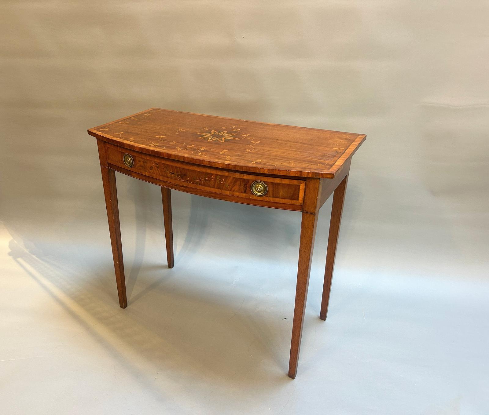 George III Inlaid Mahogany Side Table (1 of 11) George III Inlaid Mahogany Side Table (1 of 11)