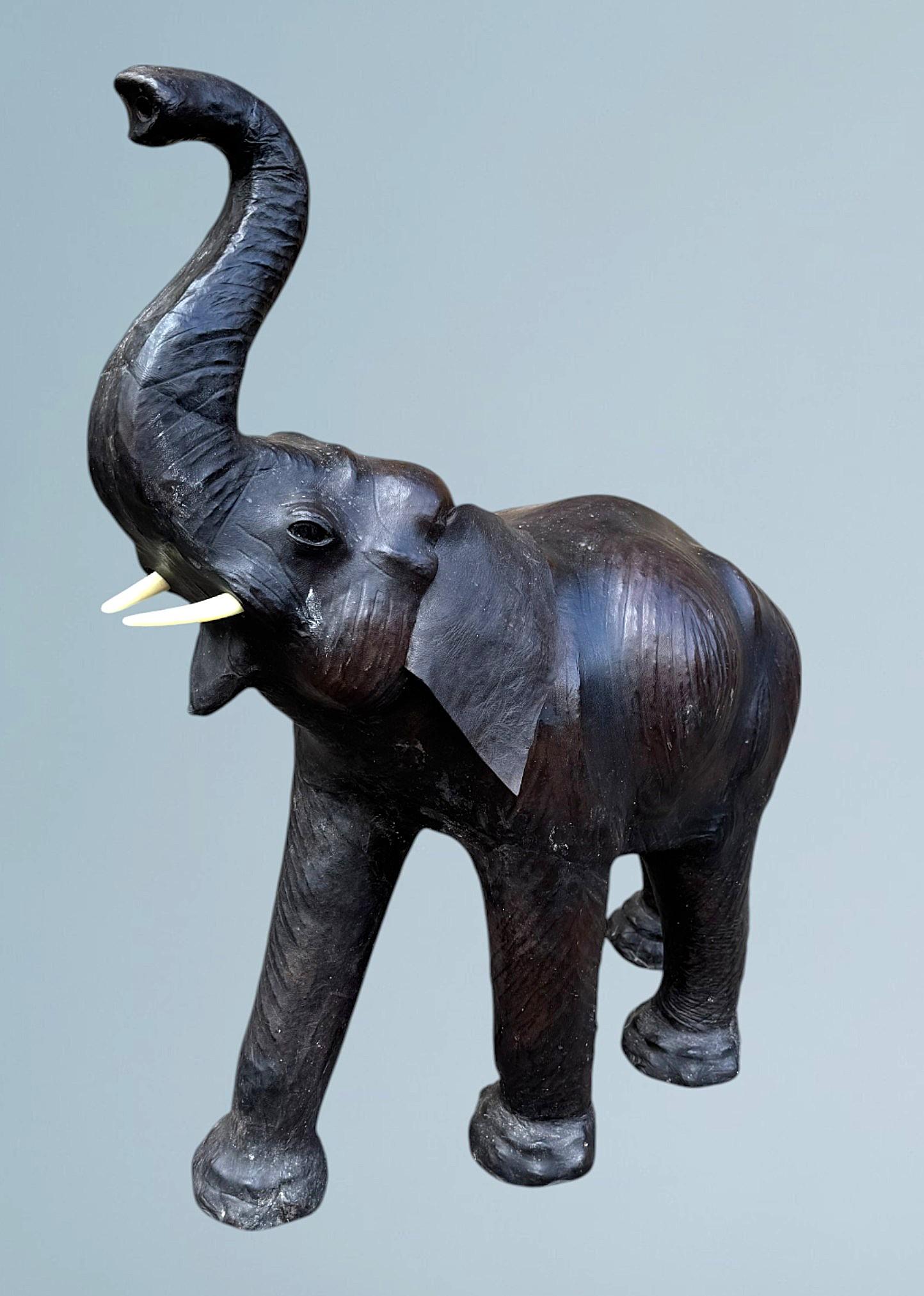 A Liberty Style Leather Elephant (1 of 12)