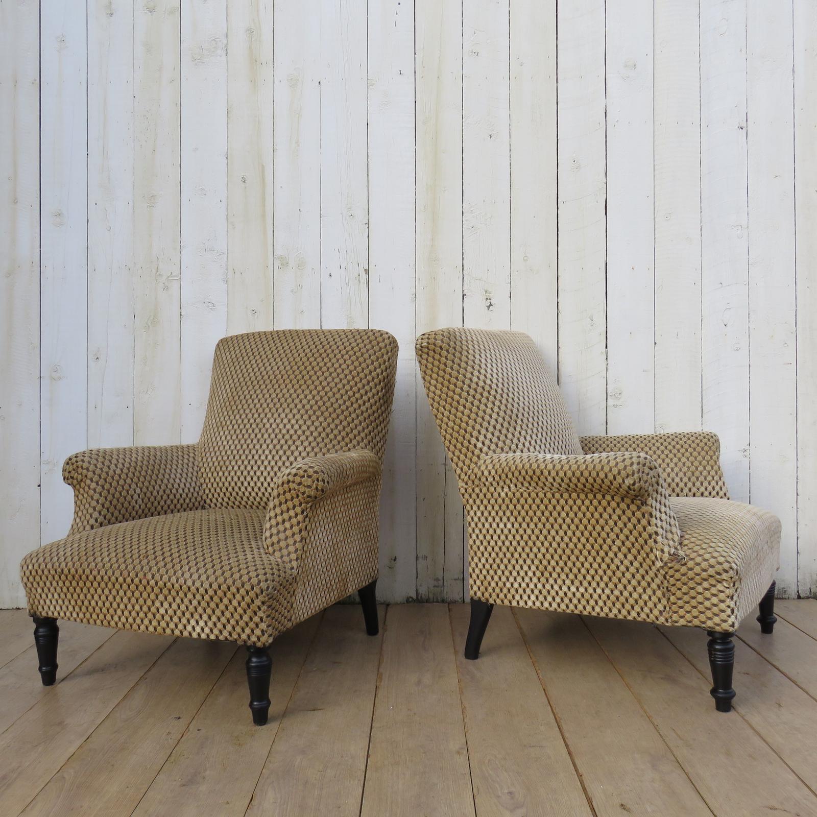 Pair of Antique French Armchairs (1 of 9)