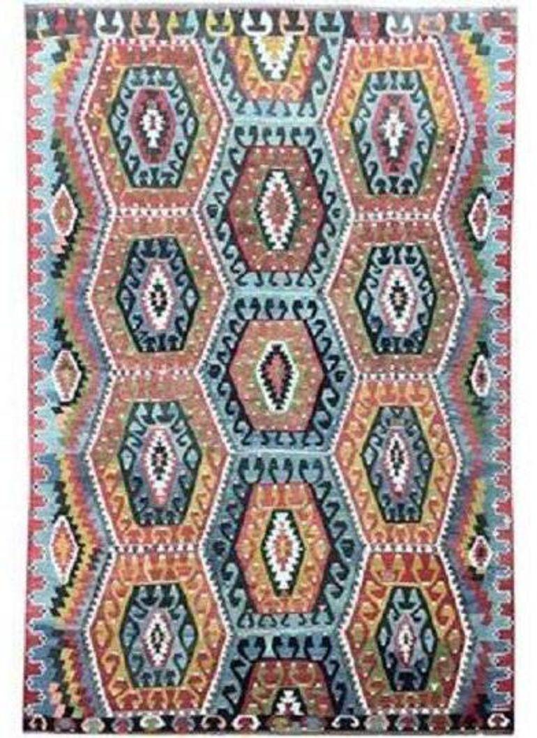 Vintage Anatolian Kilim (3.06m x 2.03m) (1 of 7)