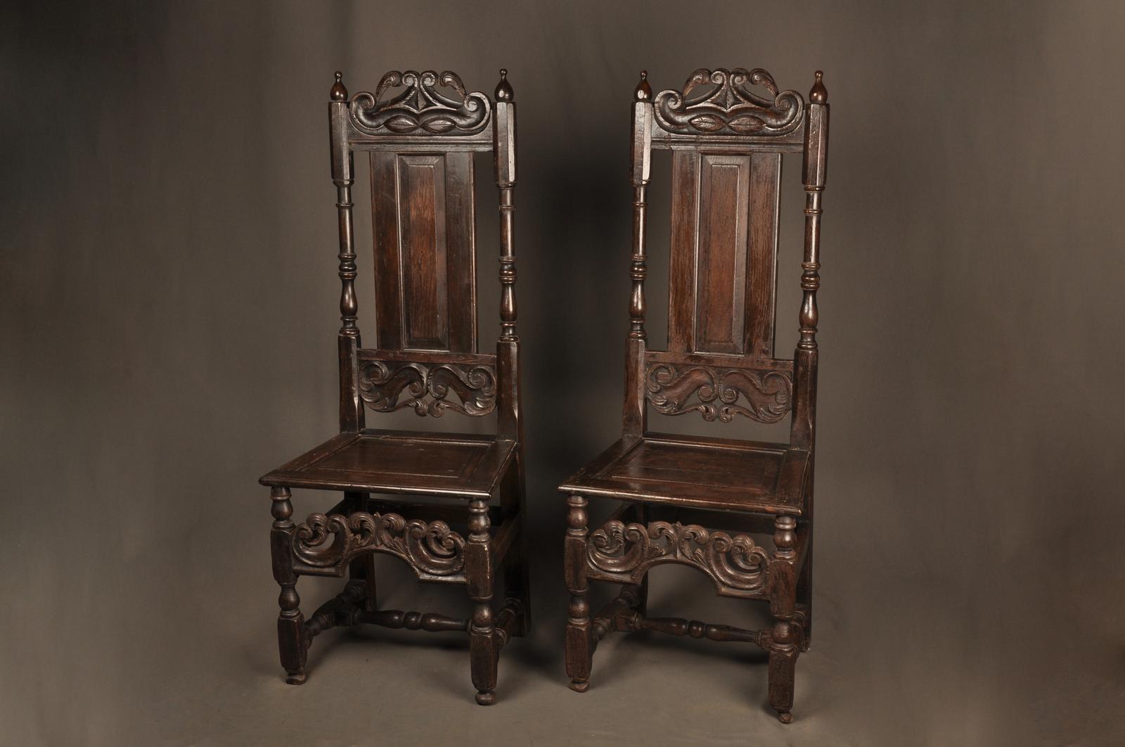 Pair of Charles II Style Chairs (1 of 7) Pair of Charles II Style Chairs (1 of 7)