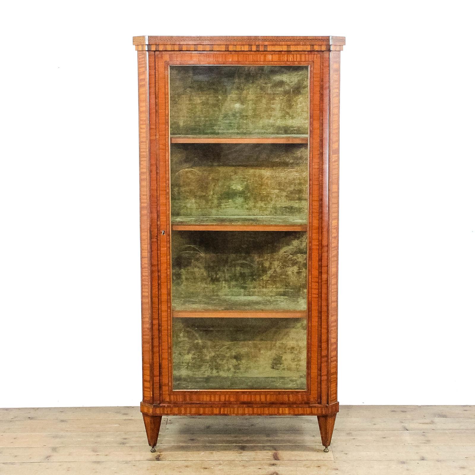 Antique Inlaid Kingswood Display Cabinet (1 of 10)