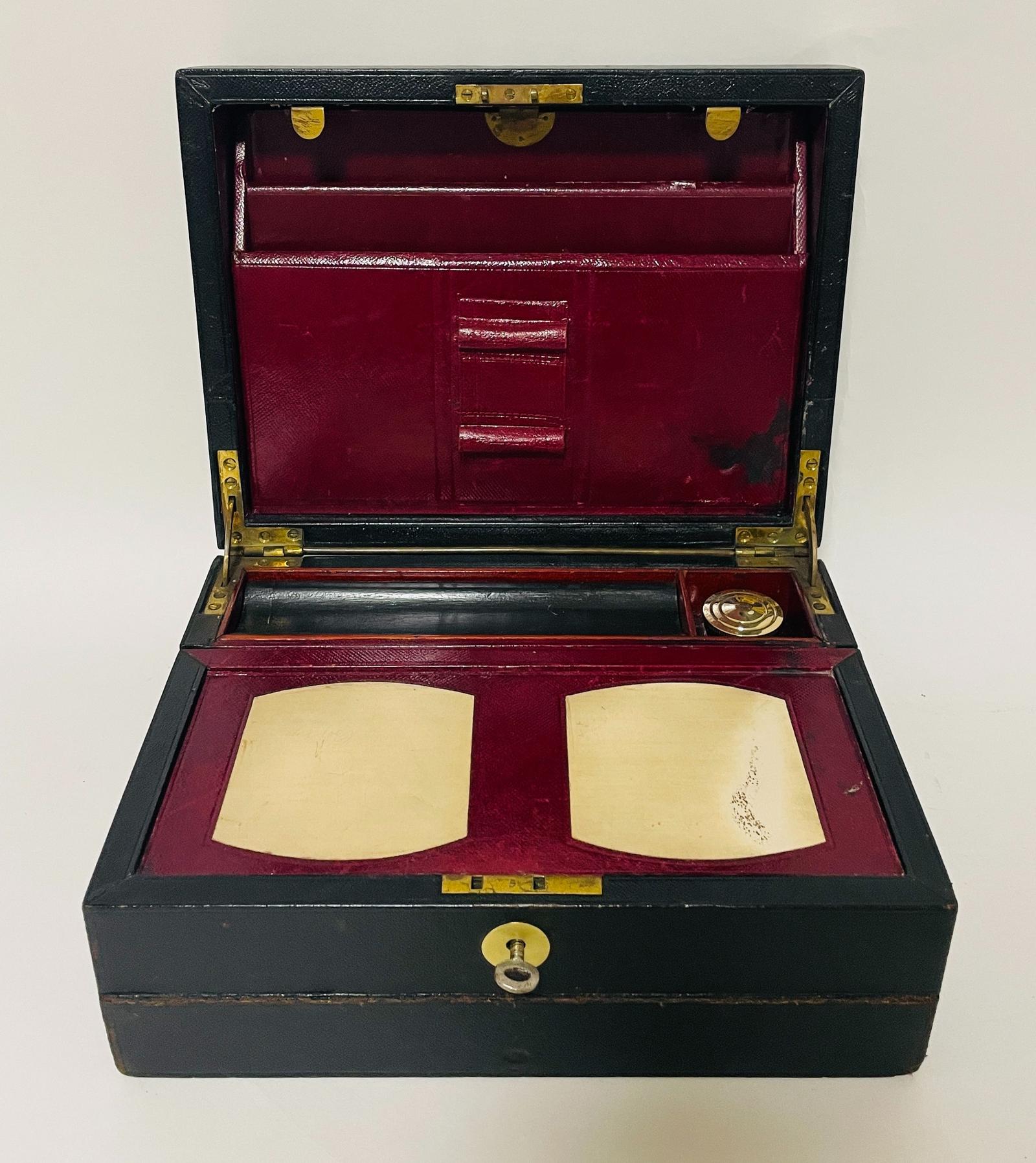 Antique Leather Writing Box by Finnigans (1 of 23) Antique Leather Writing Box by Finnigans (1 of 23)