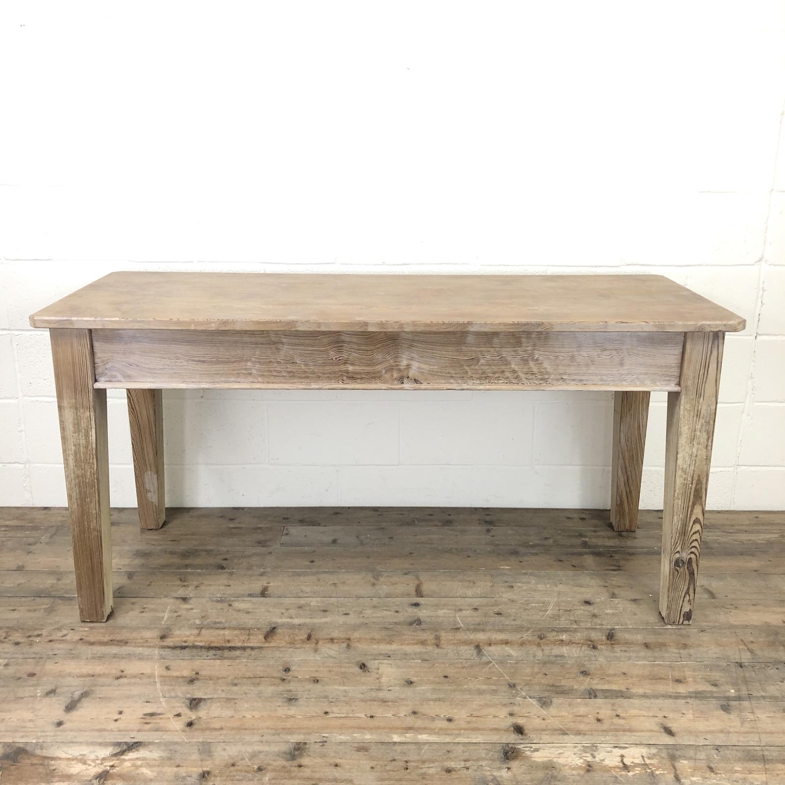 Antique Pitch Pine Table with Drawers (1 of 10) Antique Pitch Pine Table with Drawers (1 of 10)