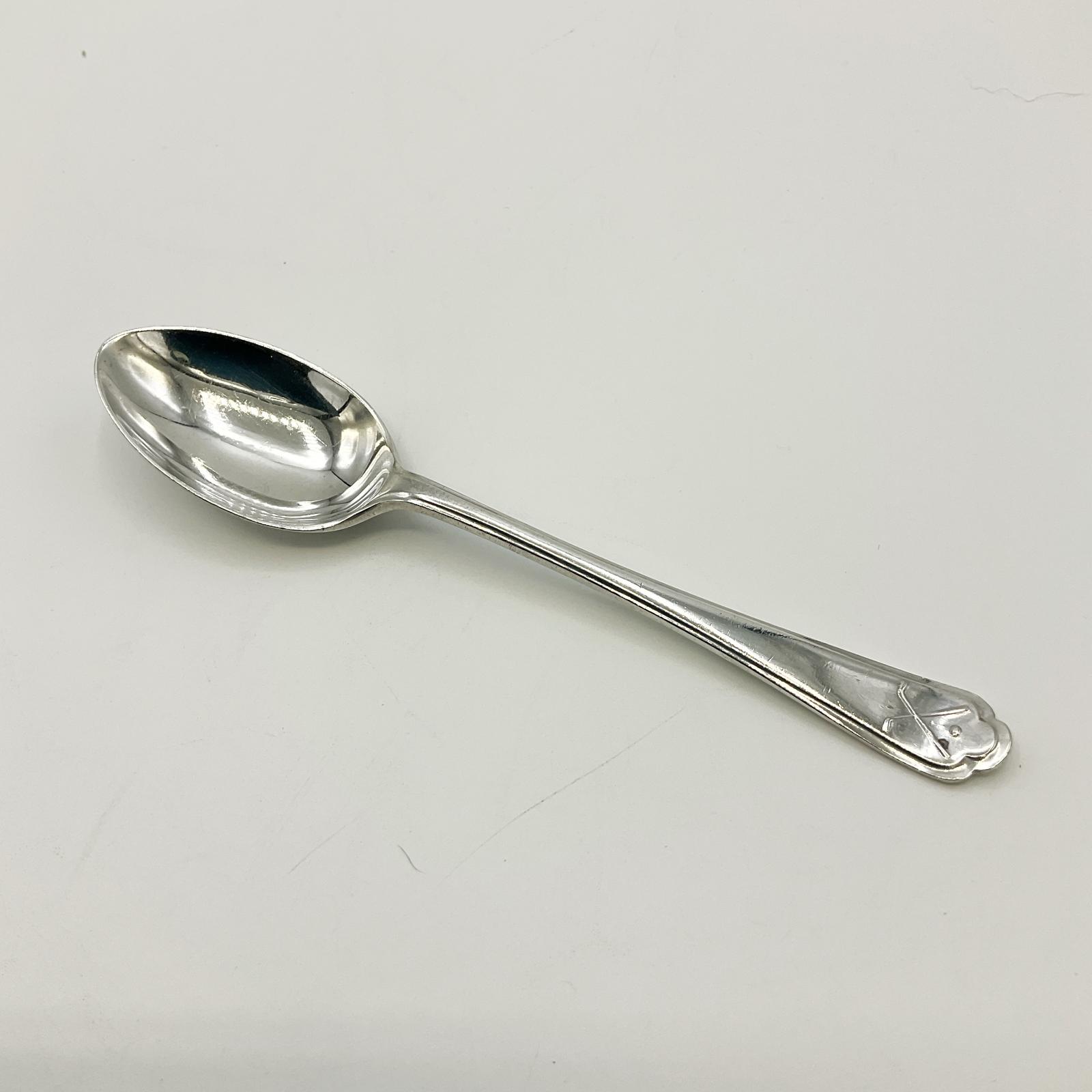 1930s Golf Sterling Silver Coffee Spoon (1 of 10)