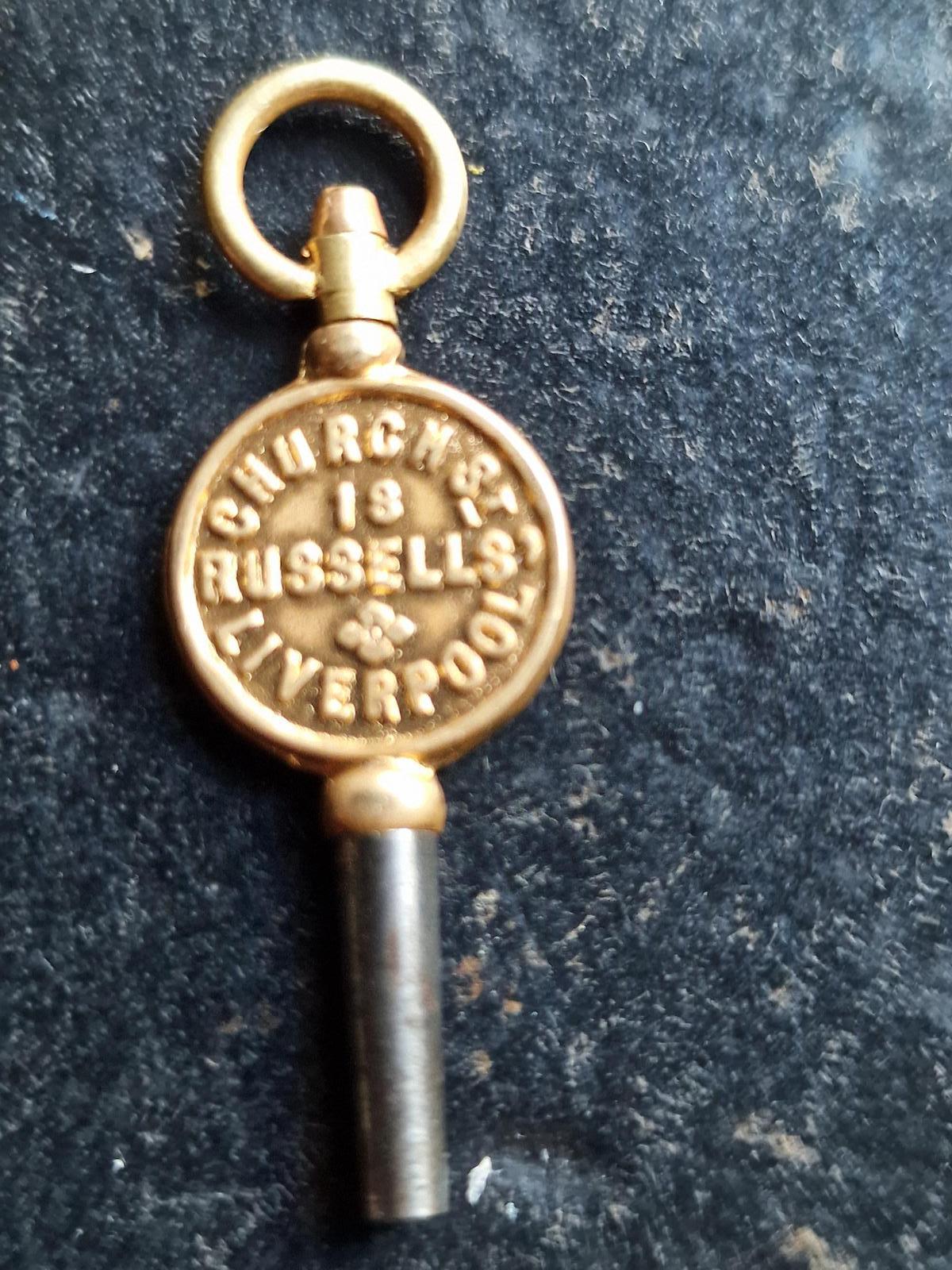 Advertising Watch Key - Russells of Liverpool (1 of 2) Advertising Watch Key - Russells of Liverpool (1 of 2)