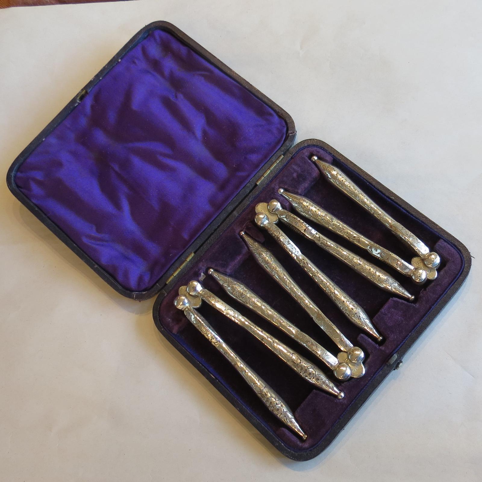 Walker & Hall - 4 Victorian Nutcrackers - Cased (1 of 7)