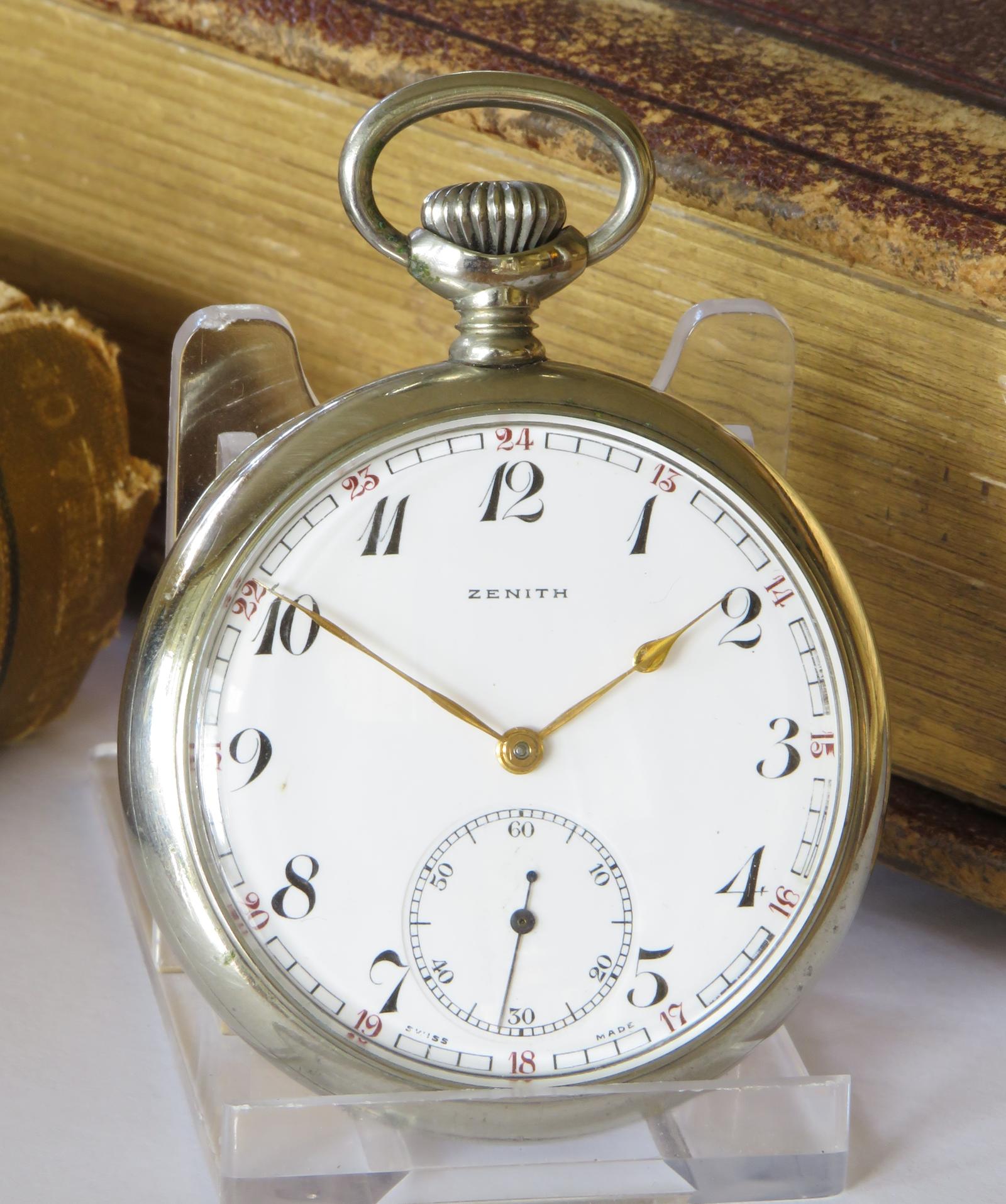 Pocket Watch : WW2 Zenith Pocket Watch, 1939 (1 of 5) Pocket Watch : WW2 Zenith Pocket Watch, 1939 (1 of 5)
