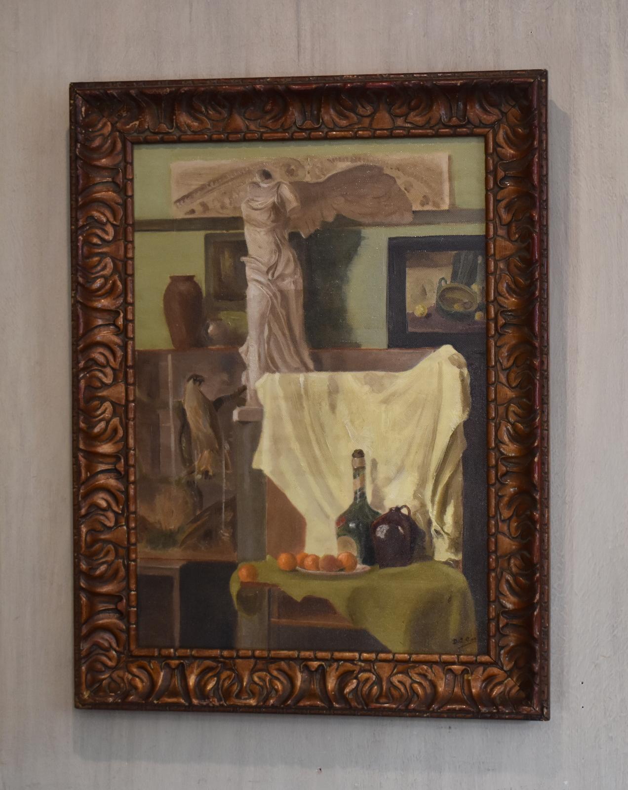 Interior Oil Painting by Dorothy C Cox (1 of 9) Interior Oil Painting by Dorothy C Cox (1 of 9)