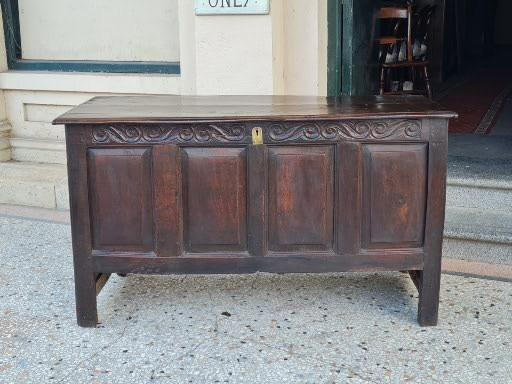 Antique Welsh Oak Blanket Box (1 of 8) Antique Welsh Oak Blanket Box (1 of 8)