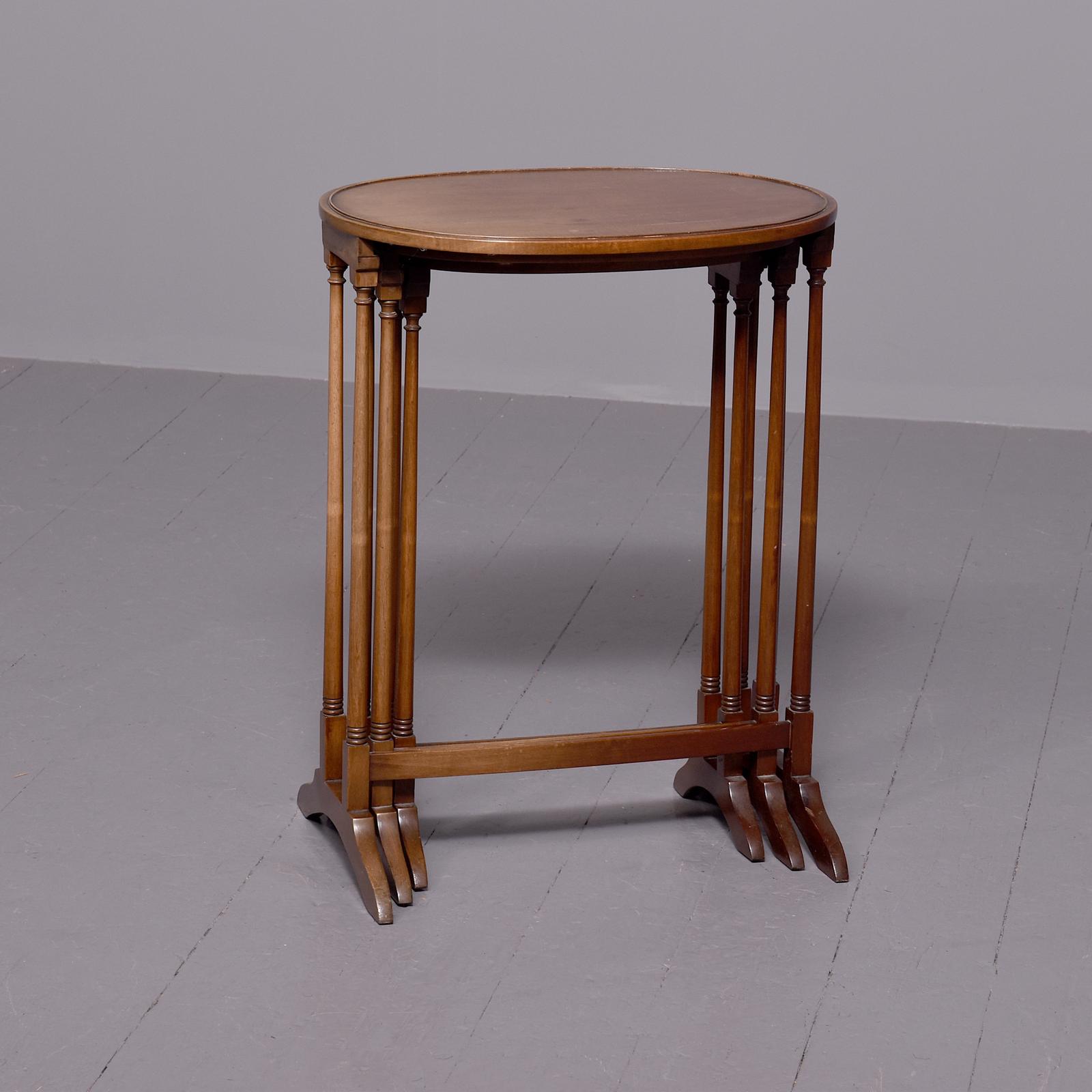 Nest of Three Georgian Style Occasional Tables (1 of 8) Nest of Three Georgian Style Occasional Tables (1 of 8)