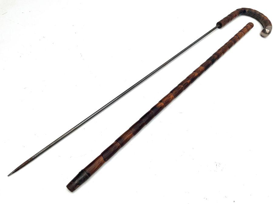 Gentleman’s Partridge Wood Walking Stick Sword Stick (1 of 19)