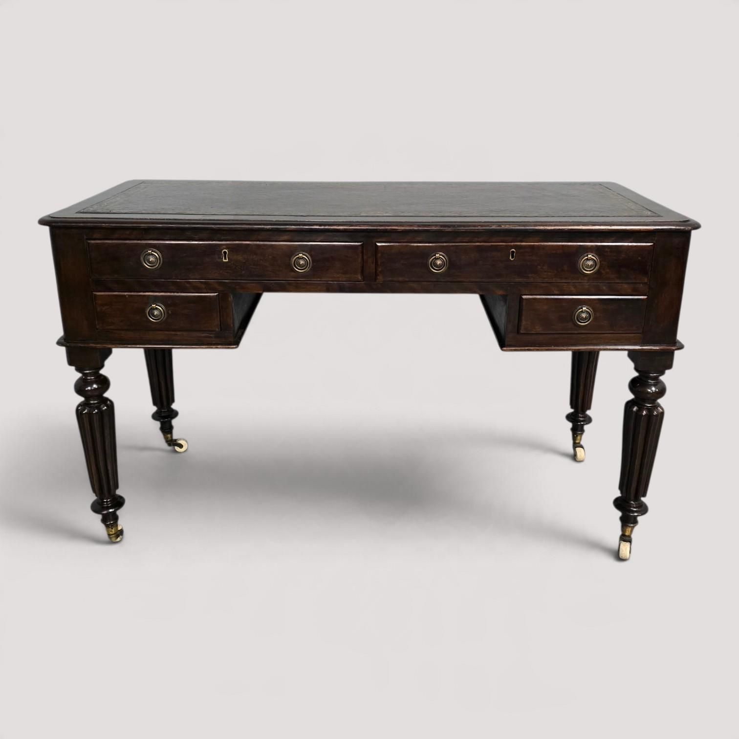 Victorian Mahogany Desk (1 of 11) Victorian Mahogany Desk (1 of 11)
