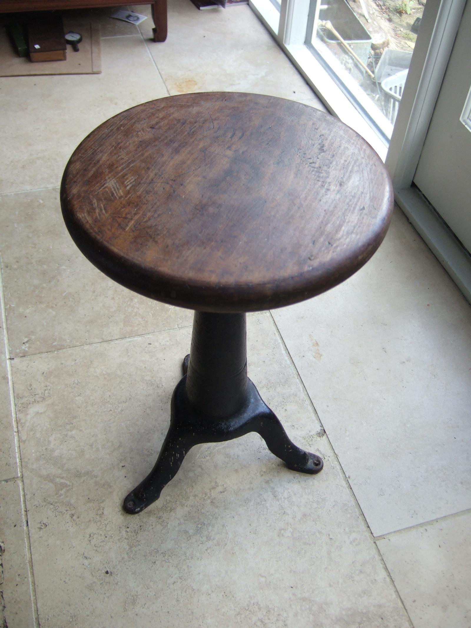 Industrial Potter's Stool - Early to Mid 20th Century (1 of 9) Industrial Potter's Stool - Early to Mid 20th Century (1 of 9)