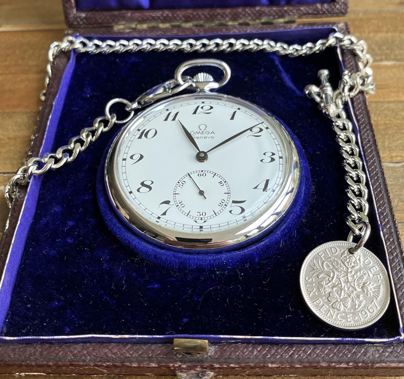 Omega Genève Pocket Watch | Cal. 960 | Manual | Serviced (1 of 19) Omega Genève Pocket Watch | Cal. 960 | Manual | Serviced (1 of 19)