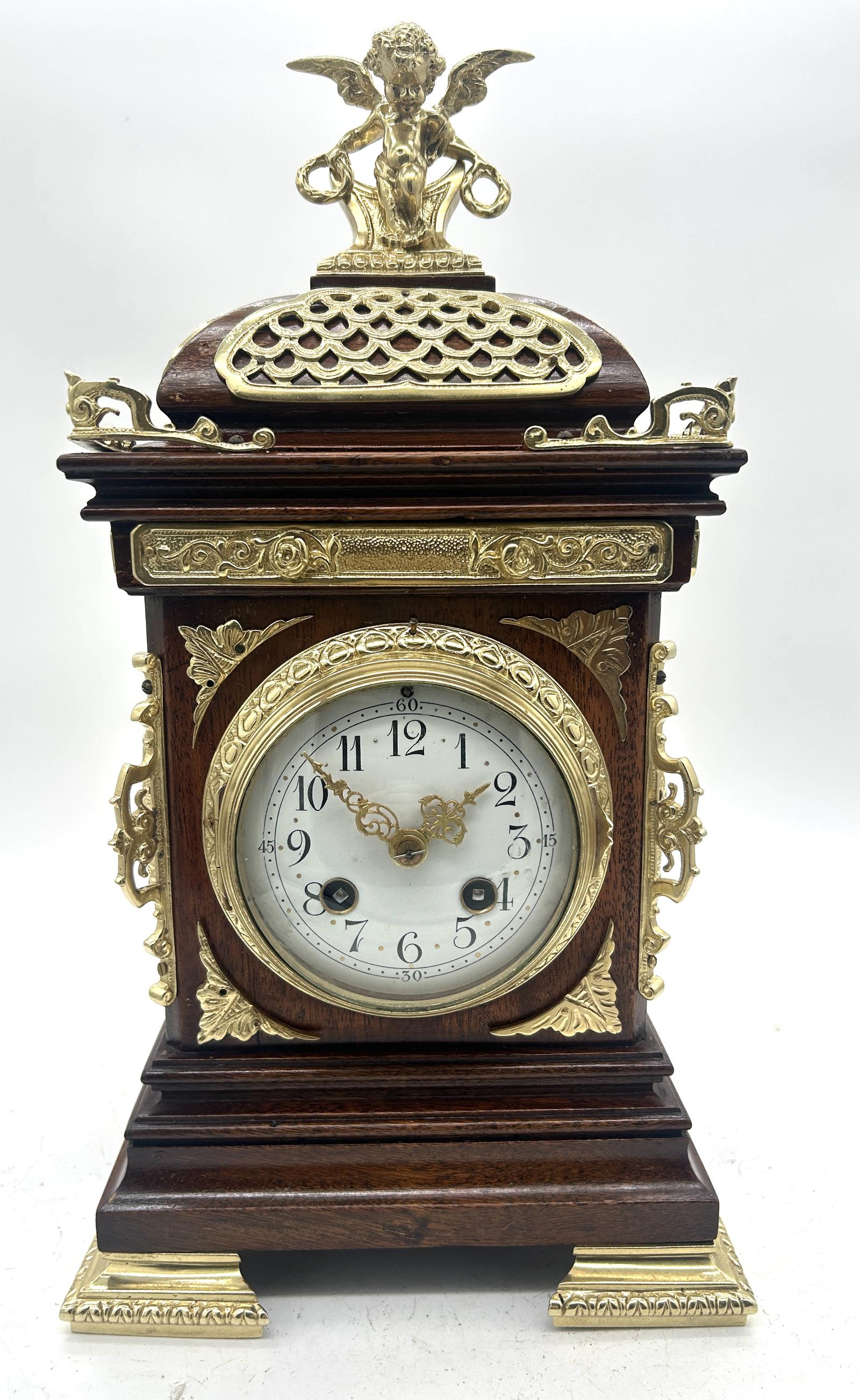 Fabulous Antique French Cubed Mantel Clock ca.1880 (1 of 11)
