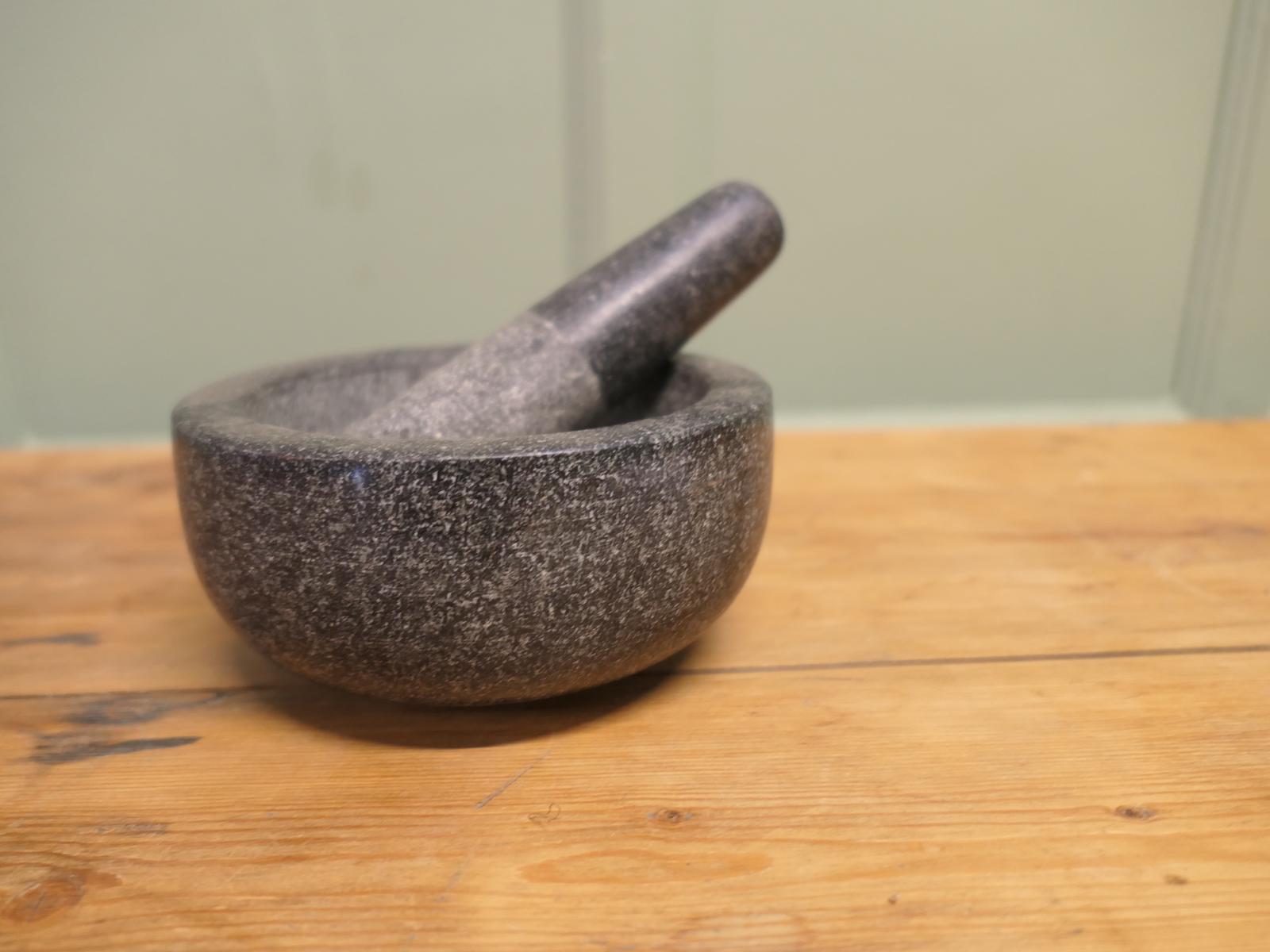 Heavy Granite Pestle & Mortar (1 of 5)