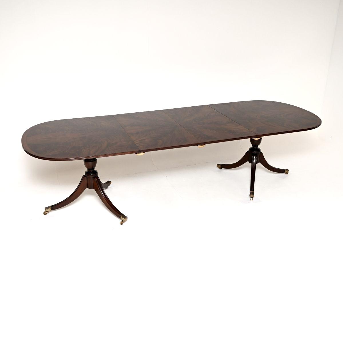 Regency Style Mahogany Extending Dining Table (1 of 10) Regency Style Mahogany Extending Dining Table (1 of 10)