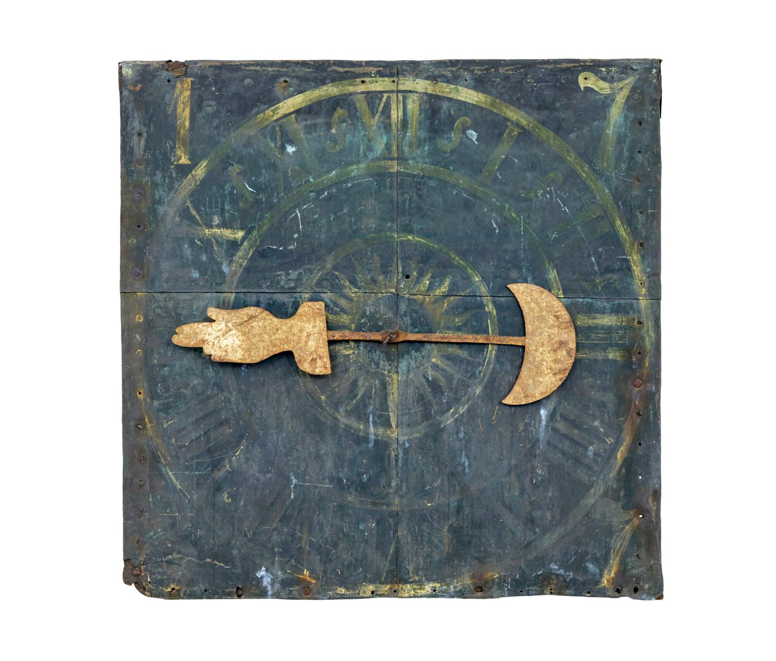 18th Century Swedish Turret Clock Face & Movement Rosendal Palace (1 of 7)