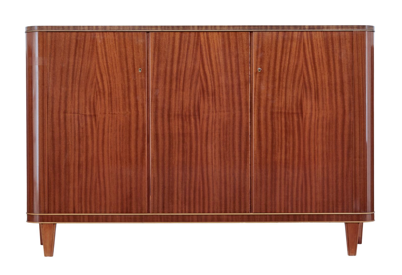 Mid 20th Century Scandinavian Modern Mahogany Sideboard (1 of 8)