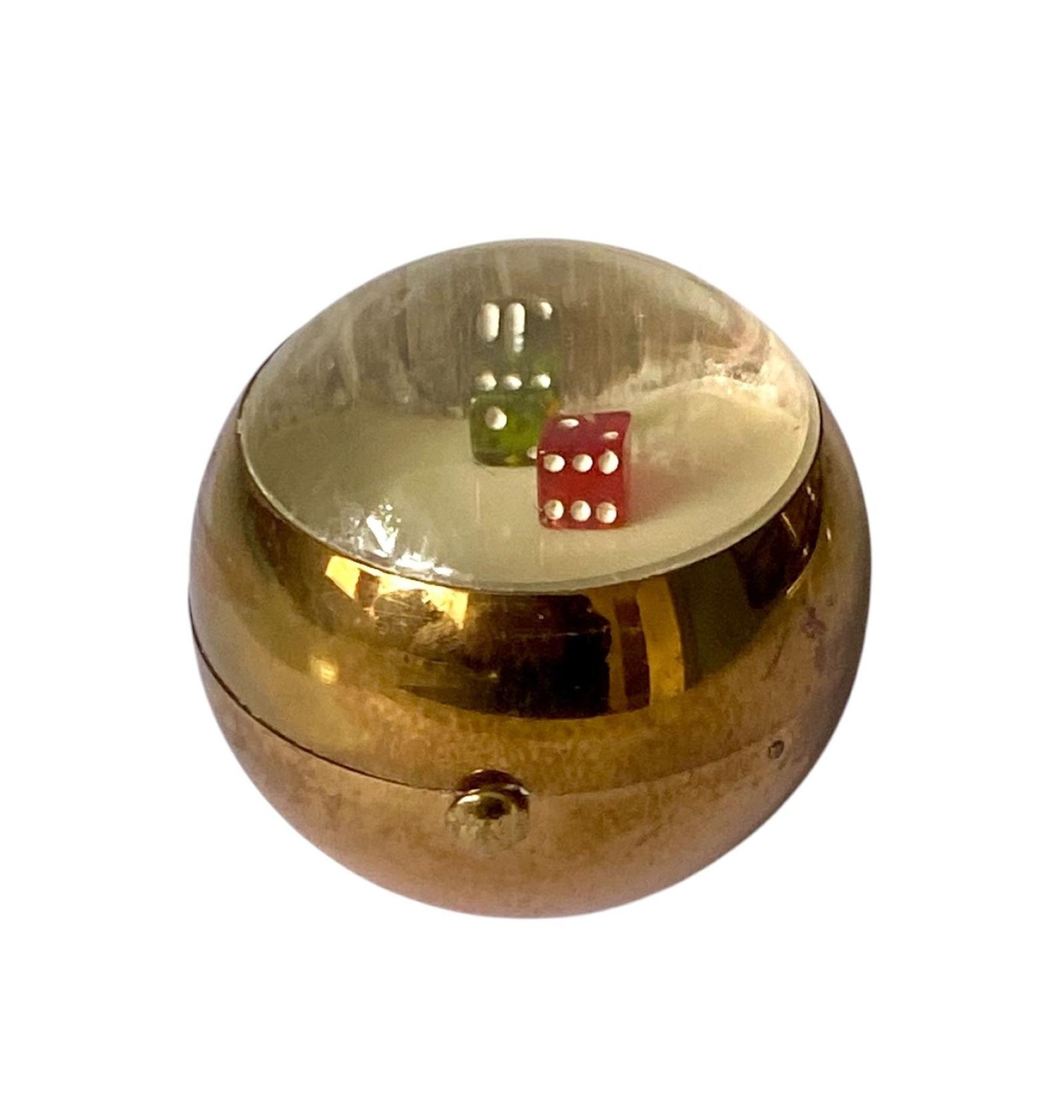Rare Vintage Henriette Dice Ball Powder Compact c.1940 (1 of 10) Rare Vintage Henriette Dice Ball Powder Compact c.1940 (1 of 10)
