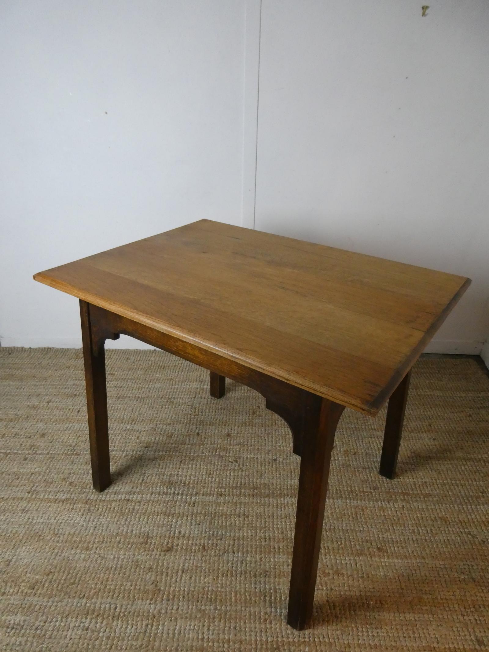 Early 20th Century Arts & Crafts Oak Table (1 of 6) Early 20th Century Arts & Crafts Oak Table (1 of 6)