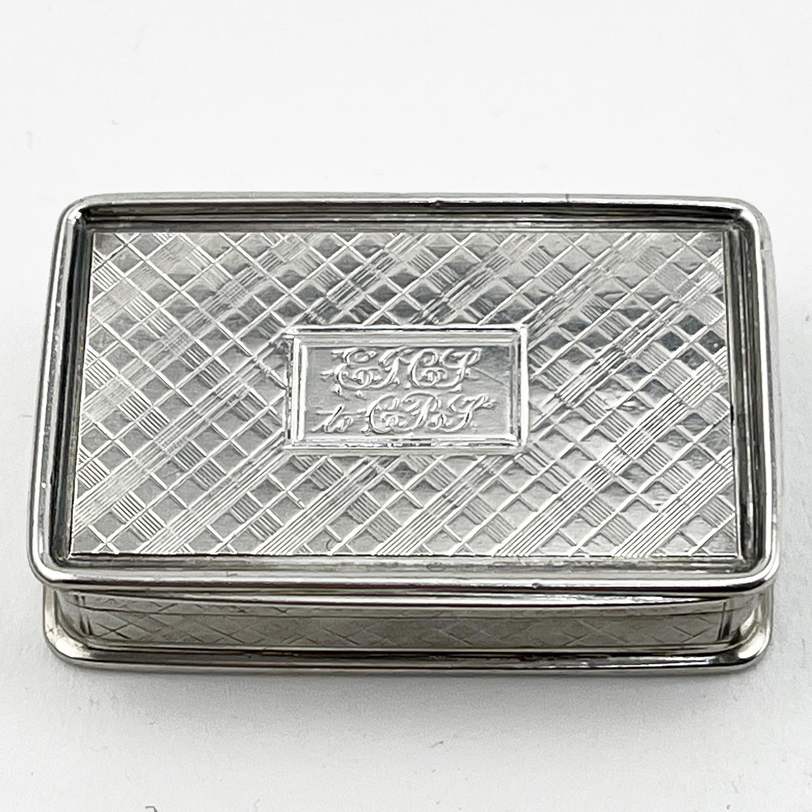 Good Example of Nathaniel Mills Sterling Silver Vinaigrette (1 of 7) Good Example of Nathaniel Mills Sterling Silver Vinaigrette (1 of 7)