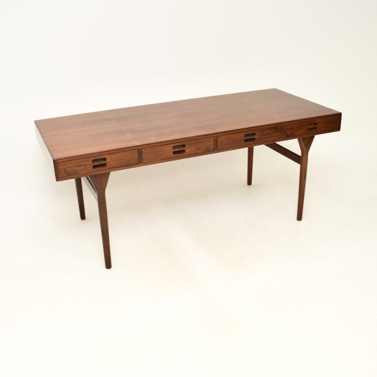 Danish Vintage Rosewood Desk by Nanna Ditzel for Soren Willadsen (1 of 12)