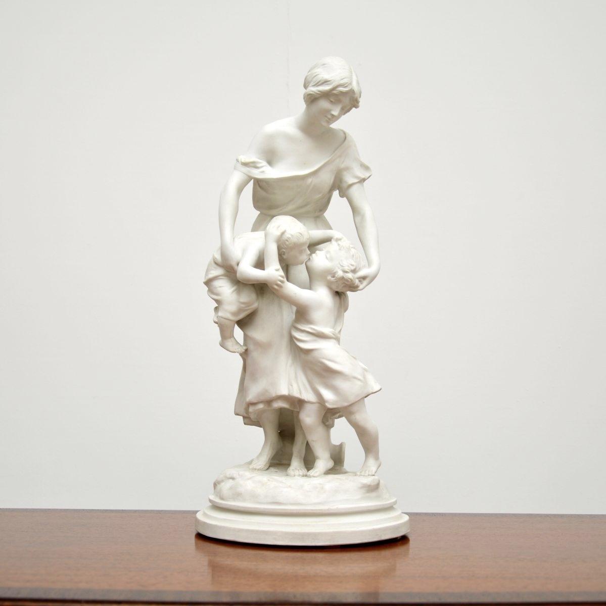 Antique French Bisque Sculpture by Luca Madrassi (1848–1919) (1 of 10) Antique French Bisque Sculpture by Luca Madrassi (1848–1919) (1 of 10)