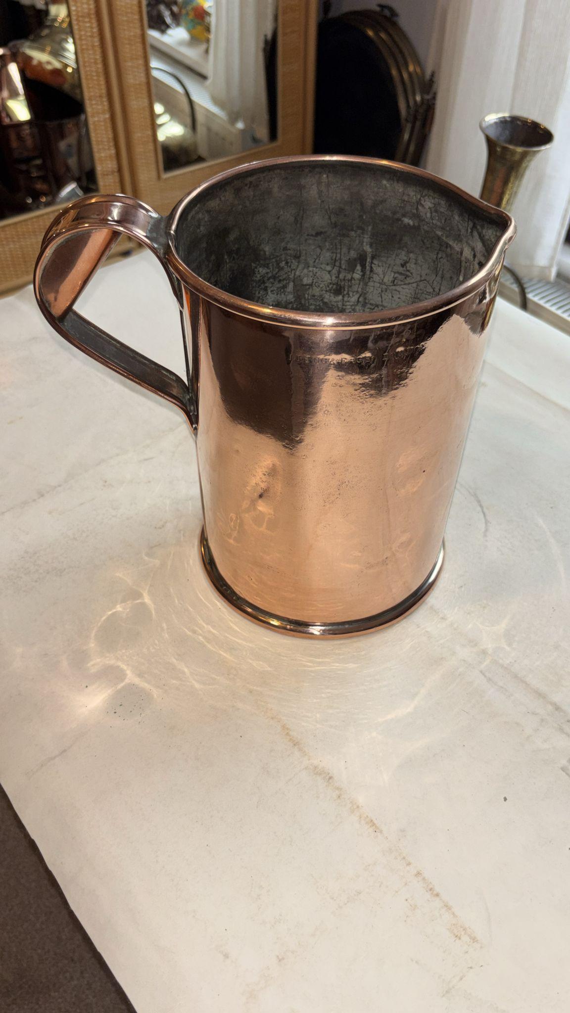 Dring & Fage 1 Gallon Copper Jug (1 of 3) Dring & Fage 1 Gallon Copper Jug (1 of 3)