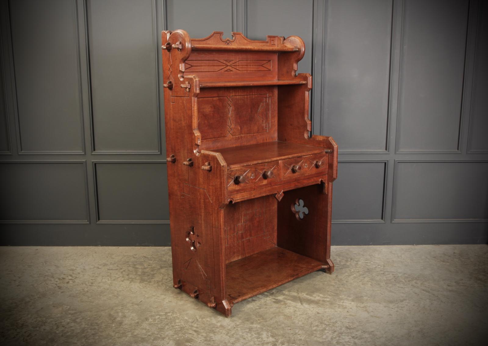 Rare Elm Dresser by Augustus Pugin (1 of 11)