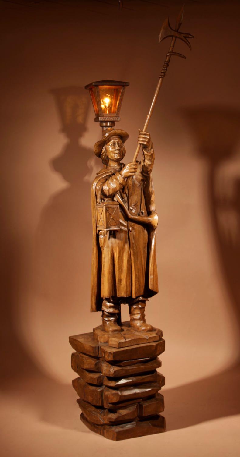 Ukraine Interest, Amusing Sculpture of Night Watchman (1 of 15)