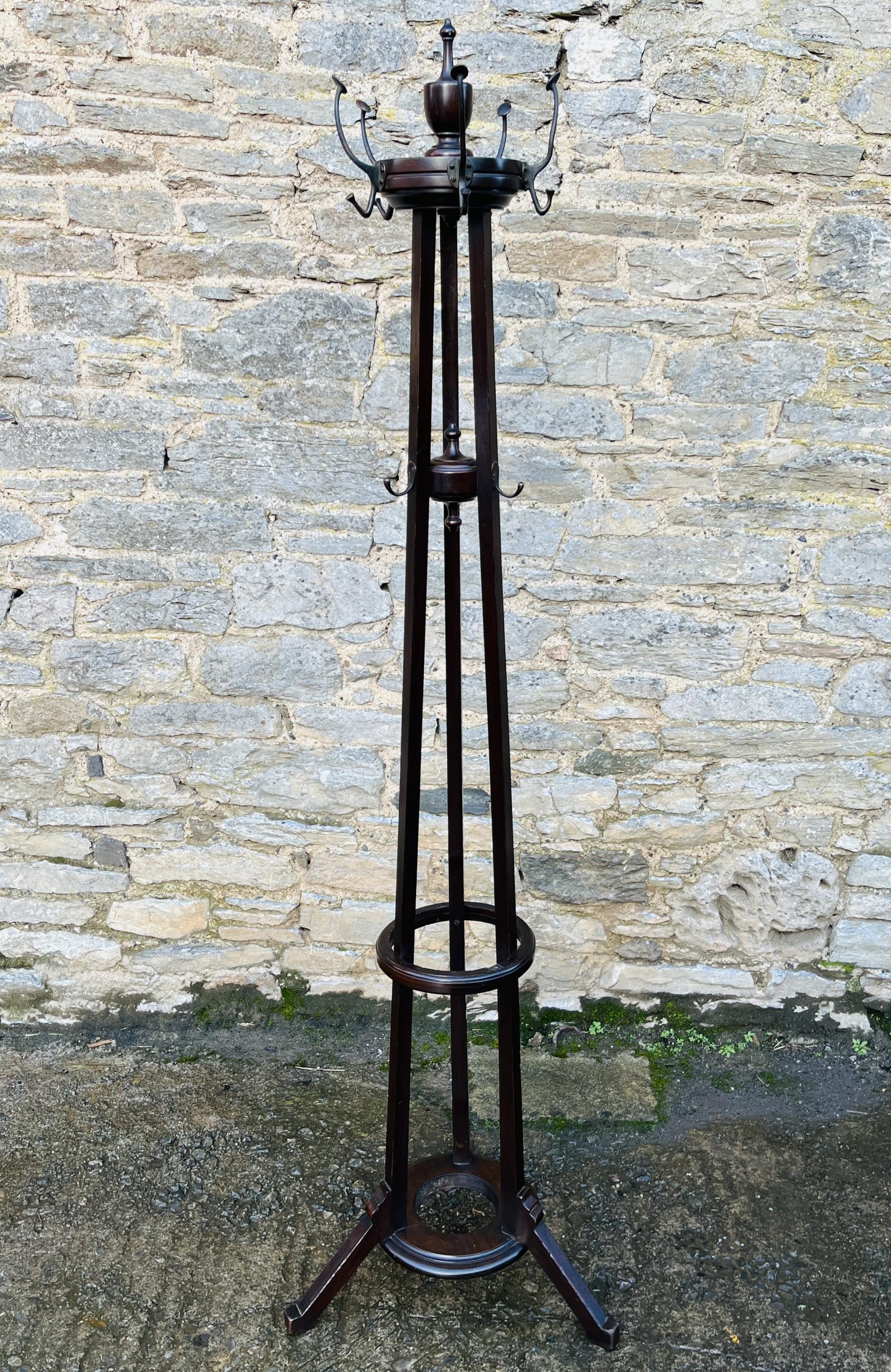 Edwardian Mahogany Hall Stand (1 of 10) Edwardian Mahogany Hall Stand (1 of 10)